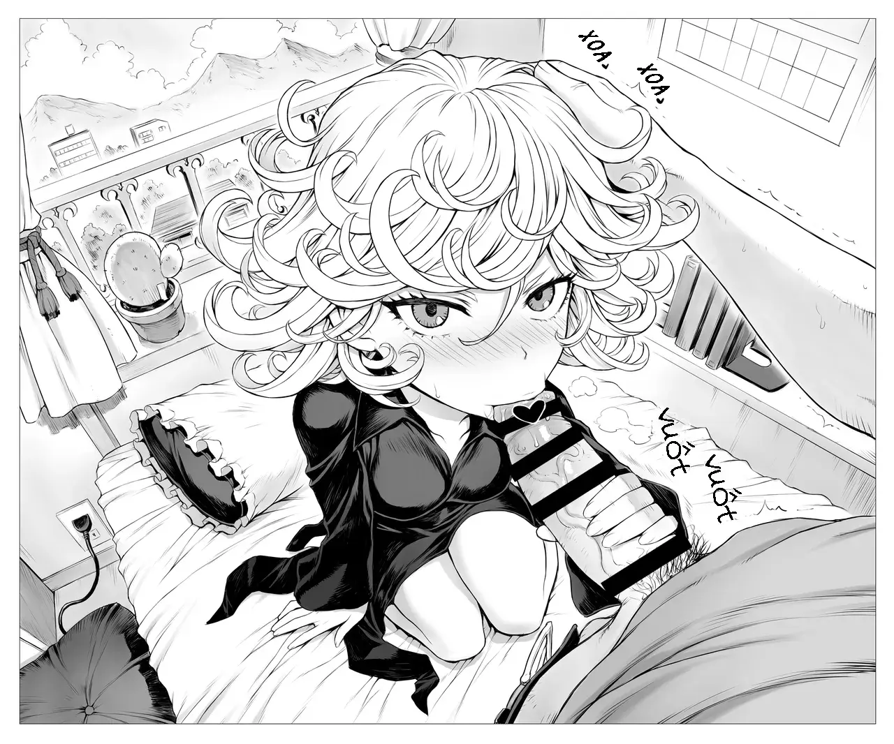 Date wa Tatsumaki-chan no Heya de Fella Shite Moraimasu | Tôi sẽ làm tình trong phòng của Tatsumaki-chan