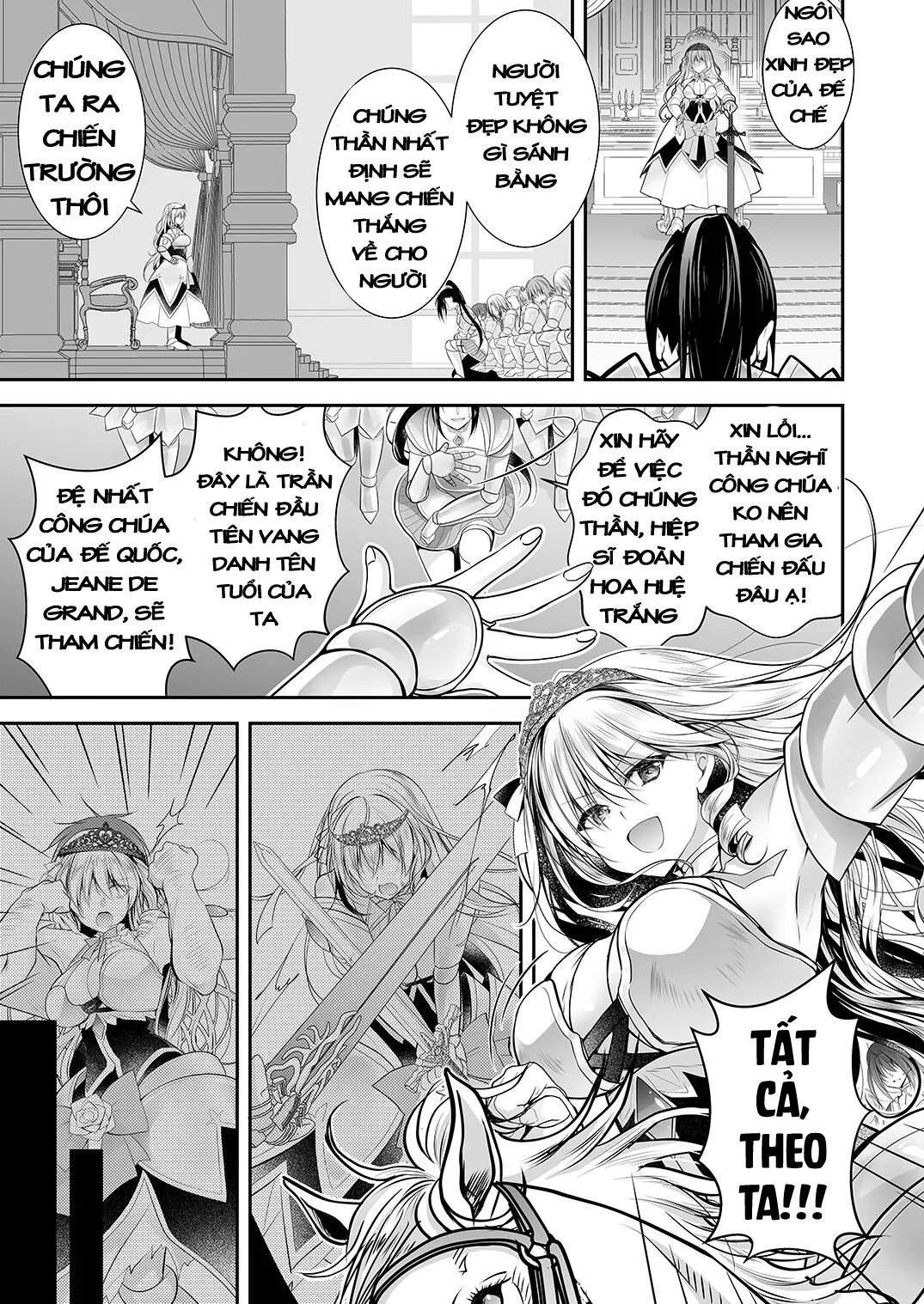 Isekai Rinkan II ~Kouki naru Hime Kishi ga Banzoku Chinpo ni Kussuru Wake ga!~ | Isekai Rinkan 2 ~Tại sao một hiệp sĩ công chúa cao quý lại không chịu nổi một con cặc man rợ!~ - Full trang 4