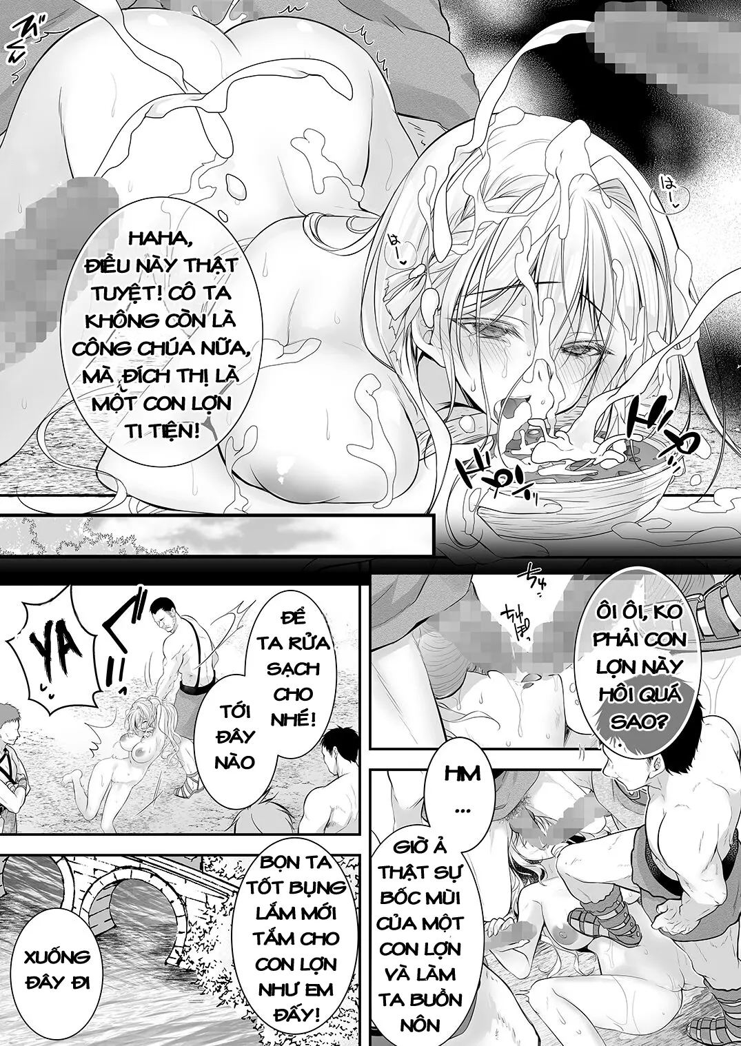 Isekai Rinkan II ~Kouki naru Hime Kishi ga Banzoku Chinpo ni Kussuru Wake ga!~ | Isekai Rinkan 2 ~Tại sao một hiệp sĩ công chúa cao quý lại không chịu nổi một con cặc man rợ!~ - Full trang 42