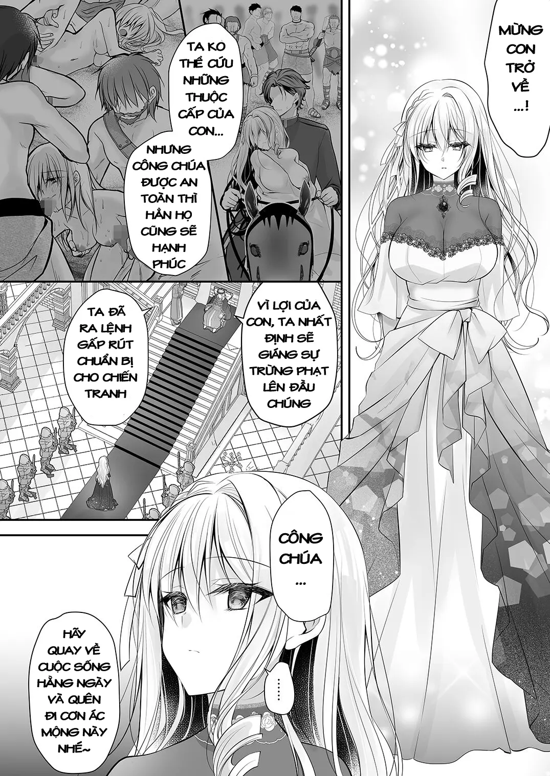 Isekai Rinkan II ~Kouki naru Hime Kishi ga Banzoku Chinpo ni Kussuru Wake ga!~ | Isekai Rinkan 2 ~Tại sao một hiệp sĩ công chúa cao quý lại không chịu nổi một con cặc man rợ!~ - Full trang 49