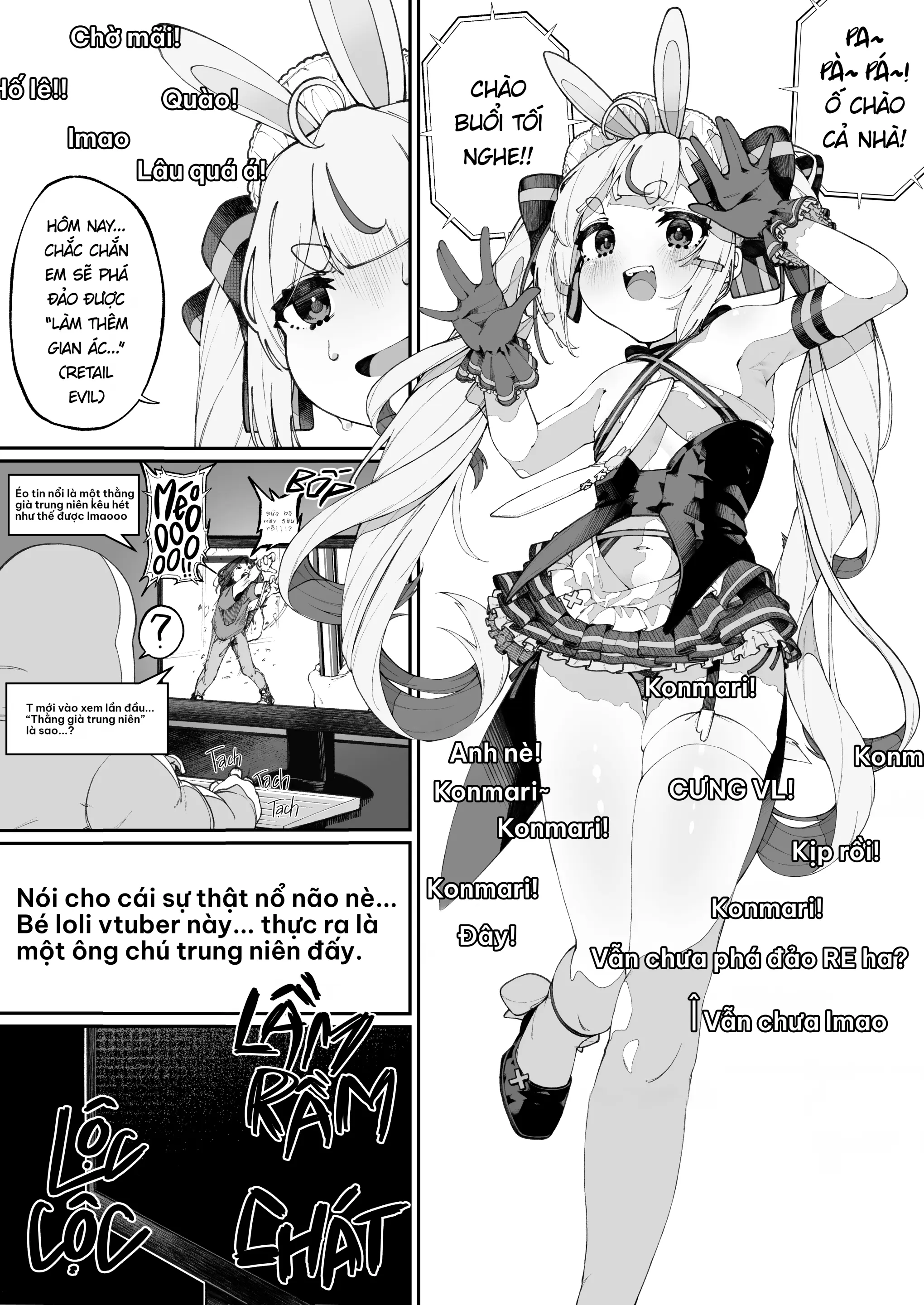 Mannen Hatsujou Usagi Oji-san, Saimin ni Kakatte Shimau. | Chú Thỏ Nứng Địt Dính Thôi Miên (decensored) - Mannen Hatsujou Usagi Oji-san, Saimin ni Kakatte Shimau. | Chú Thỏ Nứng Địt Dính Thôi Miên (decensored) trang 4