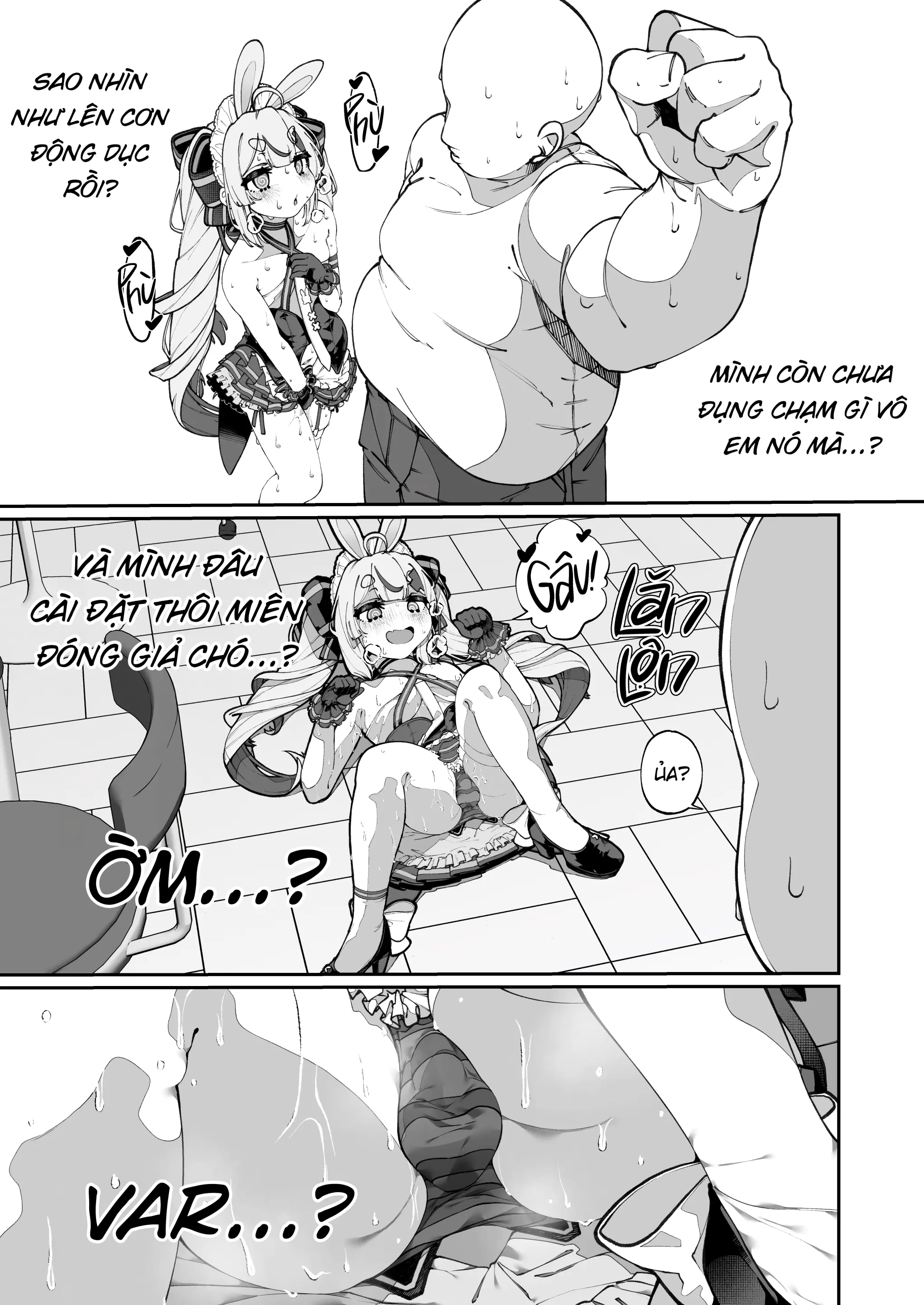Mannen Hatsujou Usagi Oji-san, Saimin ni Kakatte Shimau. | Chú Thỏ Nứng Địt Dính Thôi Miên (decensored) - Mannen Hatsujou Usagi Oji-san, Saimin ni Kakatte Shimau. | Chú Thỏ Nứng Địt Dính Thôi Miên (decensored) trang 7