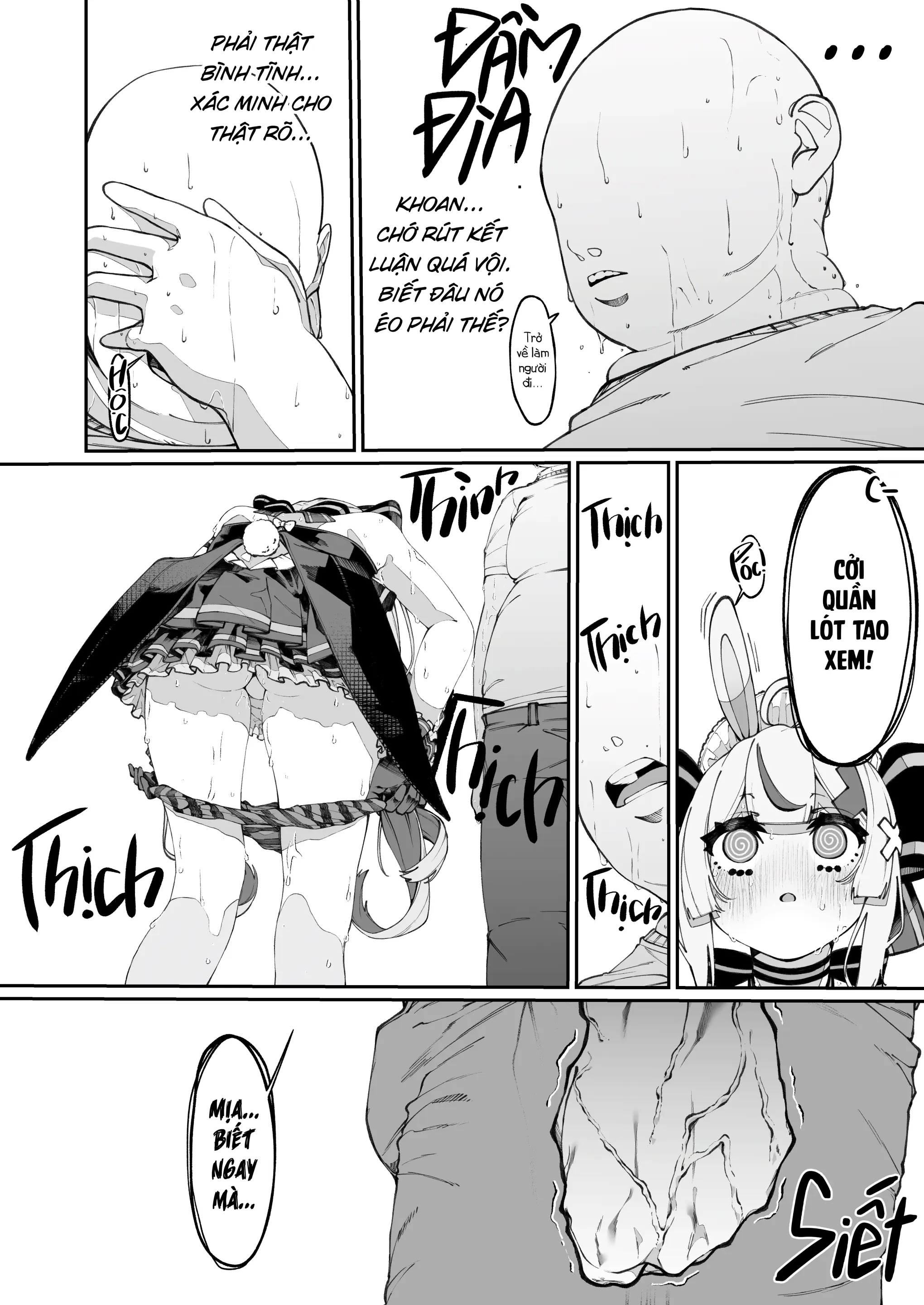 Mannen Hatsujou Usagi Oji-san, Saimin ni Kakatte Shimau. | Chú Thỏ Nứng Địt Dính Thôi Miên (decensored) - Mannen Hatsujou Usagi Oji-san, Saimin ni Kakatte Shimau. | Chú Thỏ Nứng Địt Dính Thôi Miên (decensored) trang 8