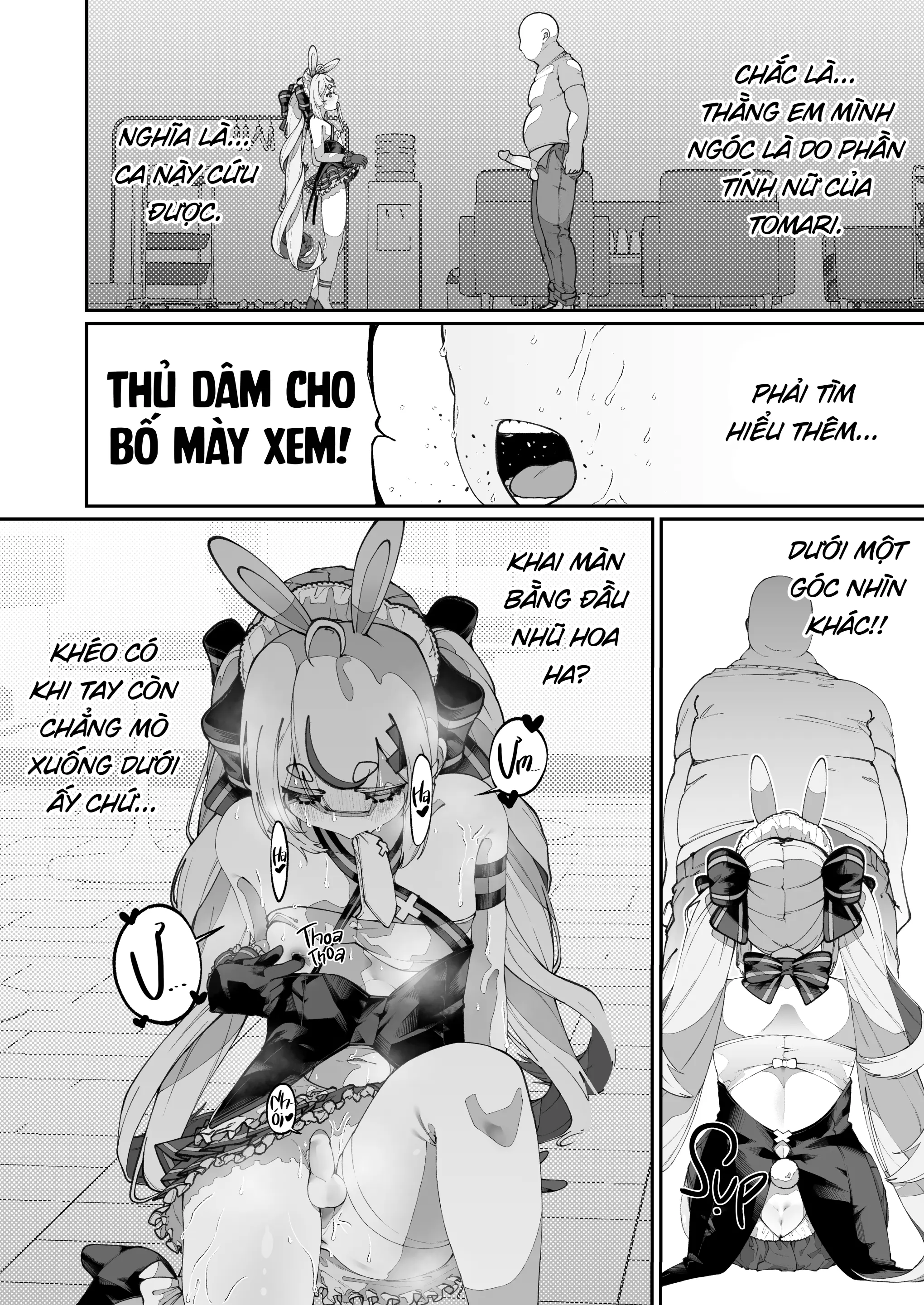 Mannen Hatsujou Usagi Oji-san, Saimin ni Kakatte Shimau. | Chú Thỏ Nứng Địt Dính Thôi Miên (decensored) - Mannen Hatsujou Usagi Oji-san, Saimin ni Kakatte Shimau. | Chú Thỏ Nứng Địt Dính Thôi Miên (decensored) trang 10