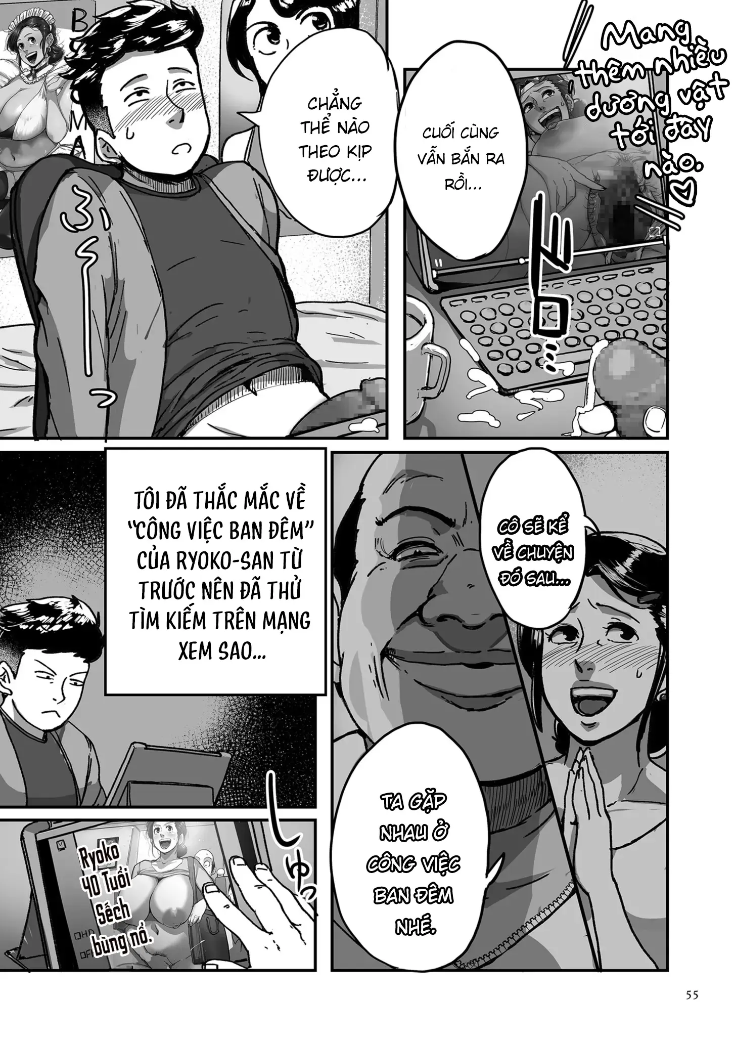 Tonikaku Sex ga Shitai Oba-san, Ryouko | Bà cô Ryoko chỉ muốn làm tình - Tonikaku Sex ga Shitai Oba-san, Ryouko | Bà cô Ryoko chỉ muốn làm tình trang 56