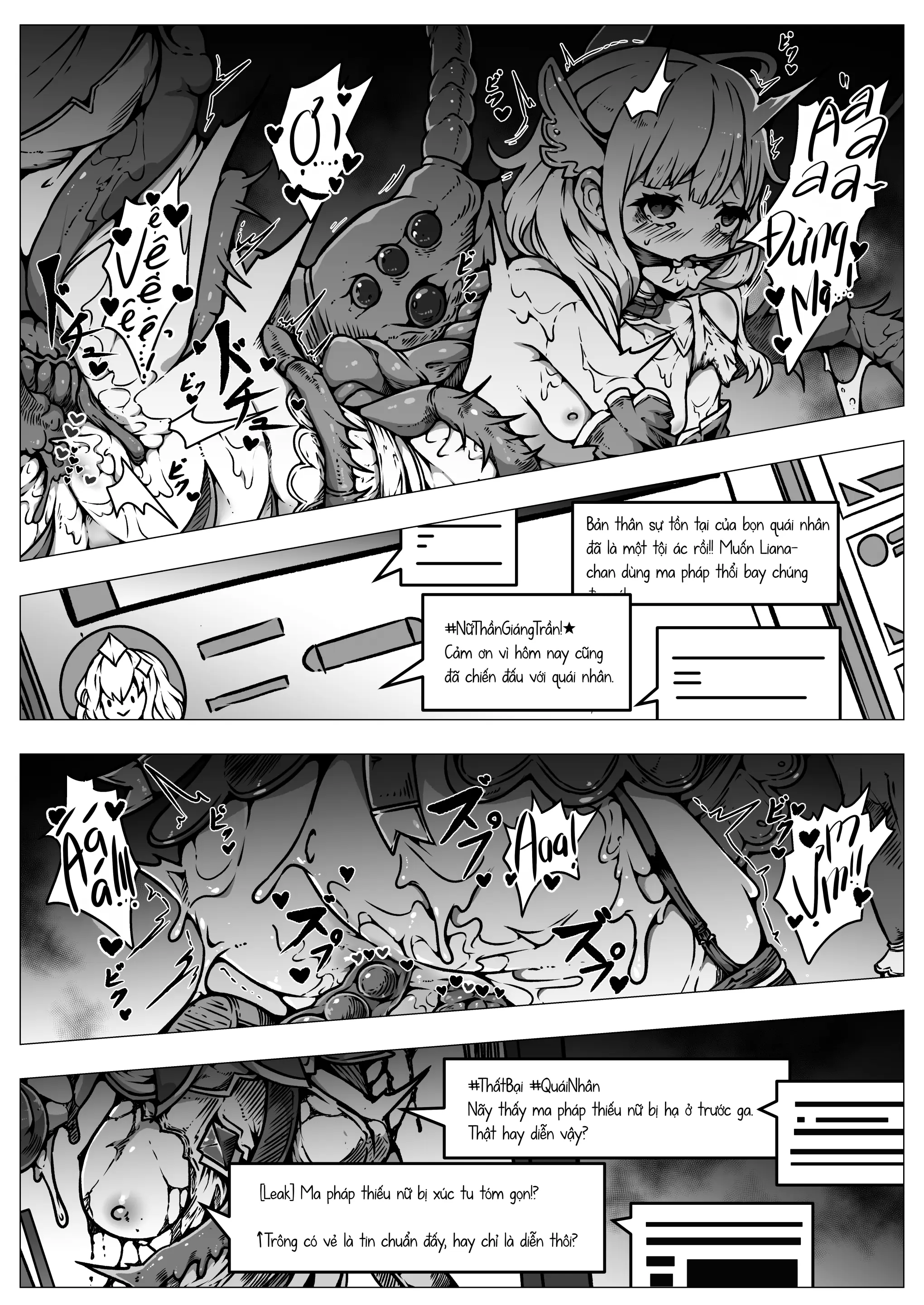 Haiboku!! Ryoujoku!! Mahou Shoujo-tachi!! Toraeta Mesu wa Taisetsu na Seidorei Desu | Các Ma Pháp Thiếu Nữ! Bại Trận! Bị Làm Nhục! Những Con Cái Bắt Được Đều là Nô Dịch Tình Dục Đáng Giá - Haiboku!! Ryoujoku!! Mahou Shoujo-tachi!! Toraeta Mesu wa Taisetsu na Seidorei Desu | Các Ma Pháp Thiếu Nữ! Bại Trận! Bị Làm Nhục! Những Con Cái Bắt Được Đều là Nô Dịch Tình Dục Đáng Giá trang 4