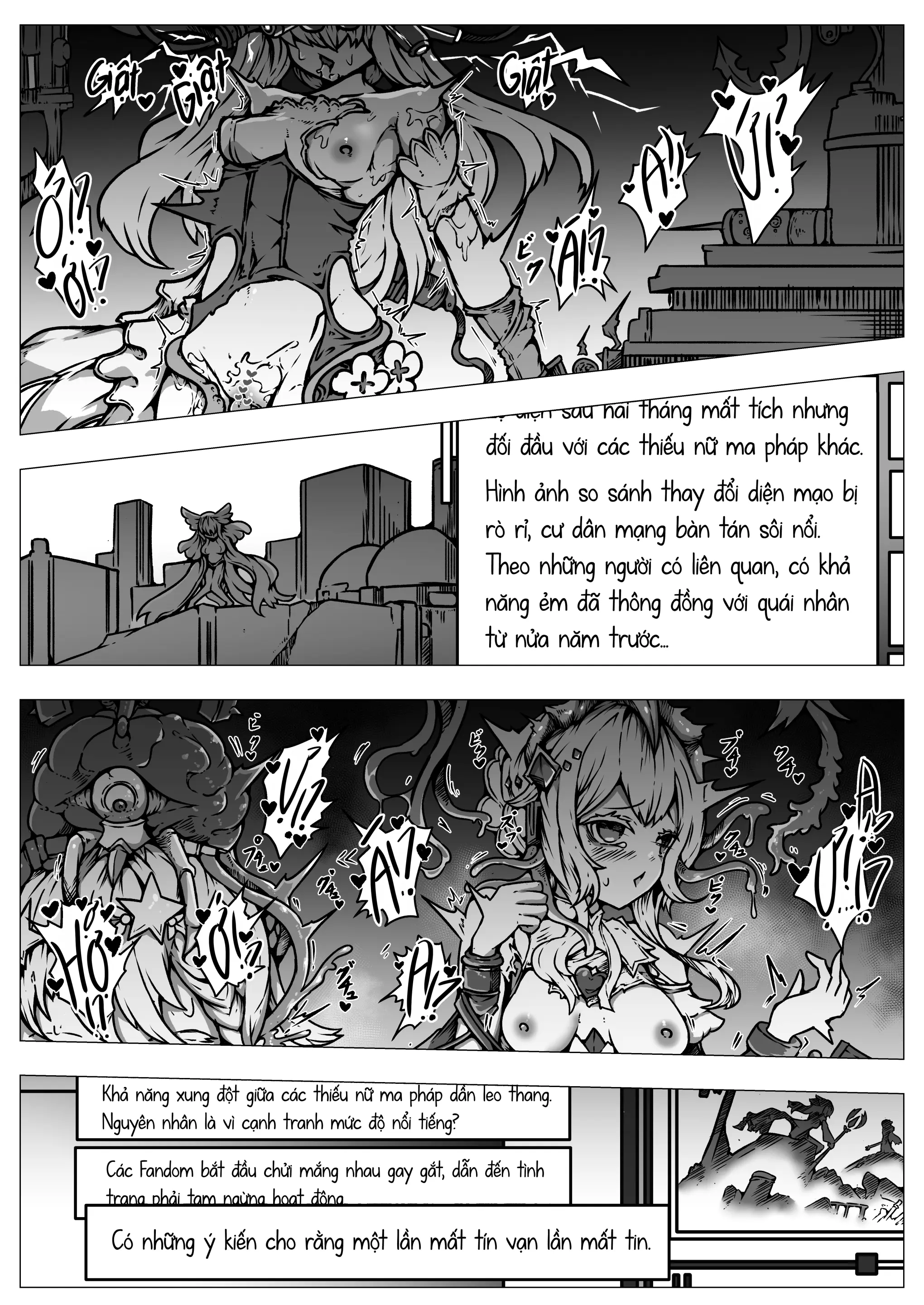 Haiboku!! Ryoujoku!! Mahou Shoujo-tachi!! Toraeta Mesu wa Taisetsu na Seidorei Desu | Các Ma Pháp Thiếu Nữ! Bại Trận! Bị Làm Nhục! Những Con Cái Bắt Được Đều là Nô Dịch Tình Dục Đáng Giá - Haiboku!! Ryoujoku!! Mahou Shoujo-tachi!! Toraeta Mesu wa Taisetsu na Seidorei Desu | Các Ma Pháp Thiếu Nữ! Bại Trận! Bị Làm Nhục! Những Con Cái Bắt Được Đều là Nô Dịch Tình Dục Đáng Giá trang 9