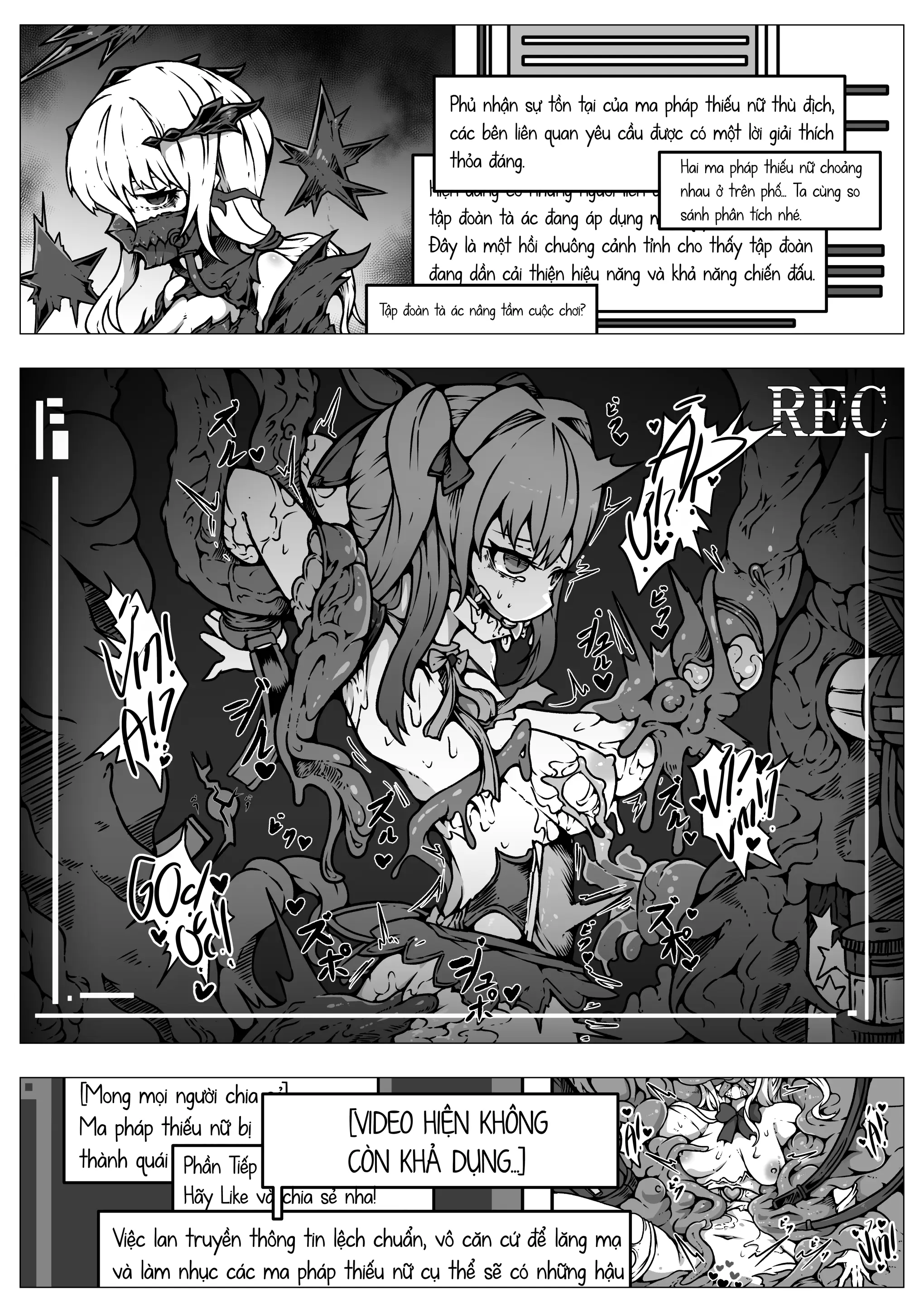 Haiboku!! Ryoujoku!! Mahou Shoujo-tachi!! Toraeta Mesu wa Taisetsu na Seidorei Desu | Các Ma Pháp Thiếu Nữ! Bại Trận! Bị Làm Nhục! Những Con Cái Bắt Được Đều là Nô Dịch Tình Dục Đáng Giá - Haiboku!! Ryoujoku!! Mahou Shoujo-tachi!! Toraeta Mesu wa Taisetsu na Seidorei Desu | Các Ma Pháp Thiếu Nữ! Bại Trận! Bị Làm Nhục! Những Con Cái Bắt Được Đều là Nô Dịch Tình Dục Đáng Giá trang 10