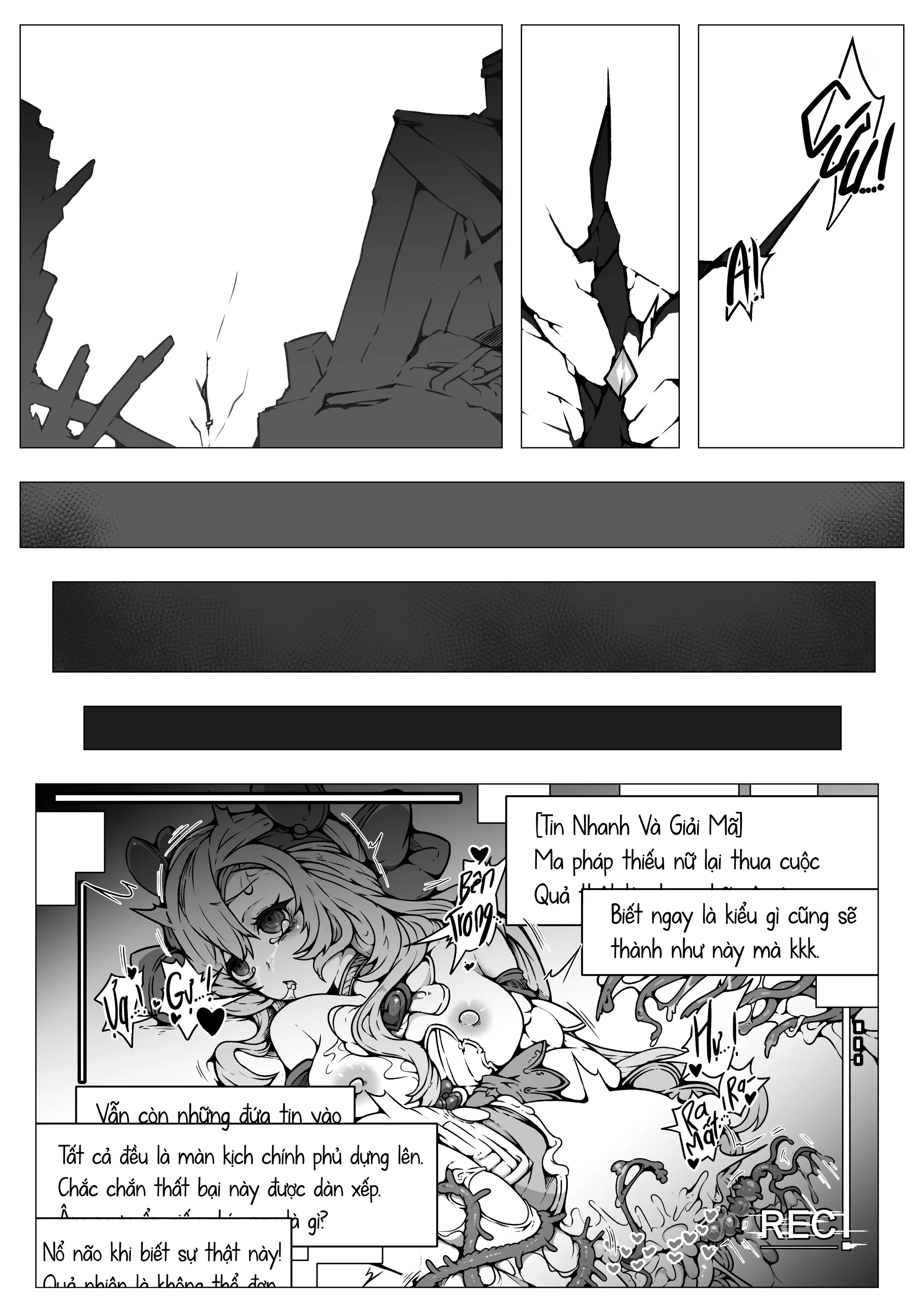 Haiboku!! Ryoujoku!! Mahou Shoujo-tachi!! Toraeta Mesu wa Taisetsu na Seidorei Desu | Các Ma Pháp Thiếu Nữ! Bại Trận! Bị Làm Nhục! Những Con Cái Bắt Được Đều là Nô Dịch Tình Dục Đáng Giá - Haiboku!! Ryoujoku!! Mahou Shoujo-tachi!! Toraeta Mesu wa Taisetsu na Seidorei Desu | Các Ma Pháp Thiếu Nữ! Bại Trận! Bị Làm Nhục! Những Con Cái Bắt Được Đều là Nô Dịch Tình Dục Đáng Giá trang 29