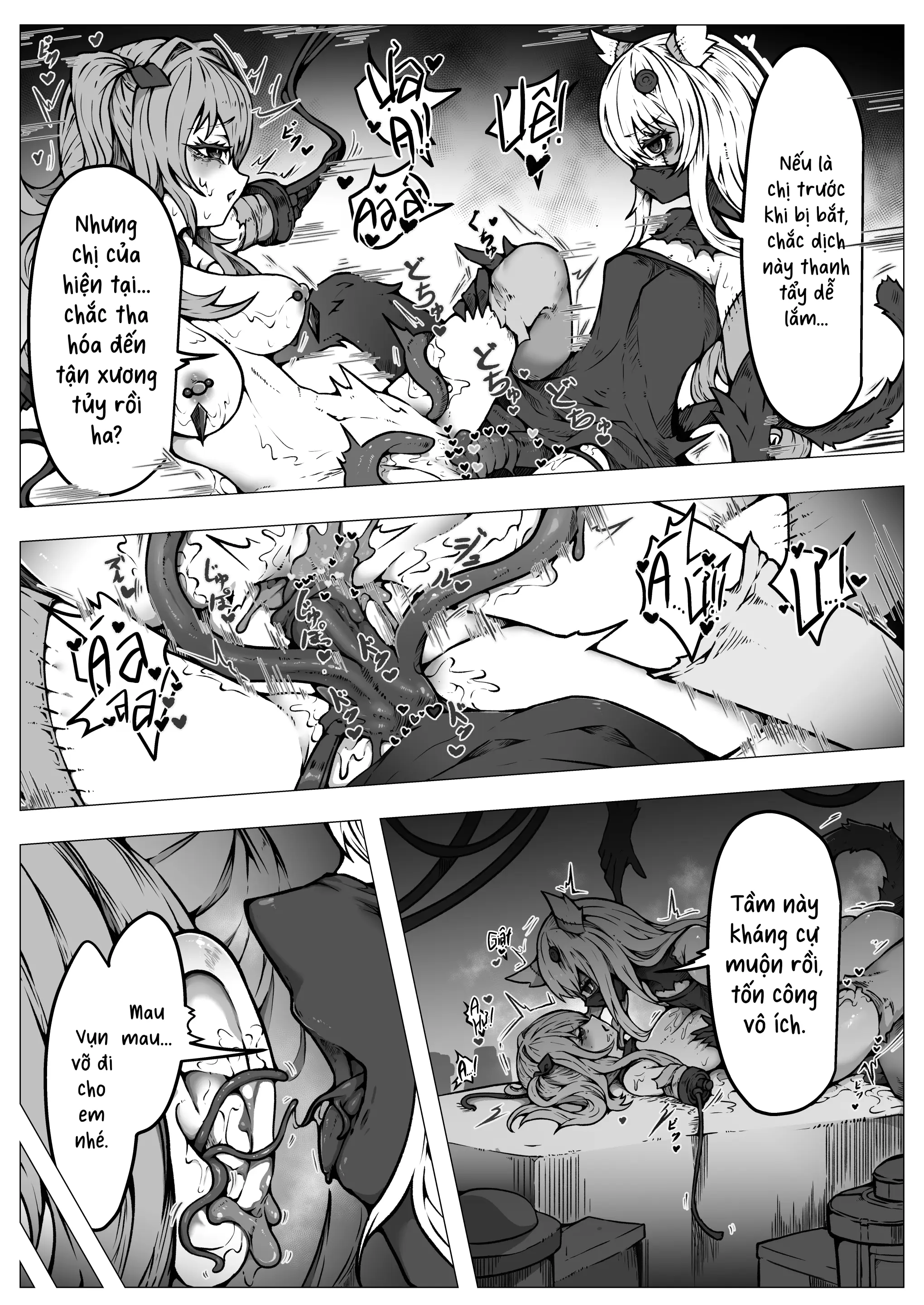 Haiboku!! Ryoujoku!! Mahou Shoujo-tachi!! Toraeta Mesu wa Taisetsu na Seidorei Desu | Các Ma Pháp Thiếu Nữ! Bại Trận! Bị Làm Nhục! Những Con Cái Bắt Được Đều là Nô Dịch Tình Dục Đáng Giá - Haiboku!! Ryoujoku!! Mahou Shoujo-tachi!! Toraeta Mesu wa Taisetsu na Seidorei Desu | Các Ma Pháp Thiếu Nữ! Bại Trận! Bị Làm Nhục! Những Con Cái Bắt Được Đều là Nô Dịch Tình Dục Đáng Giá trang 48
