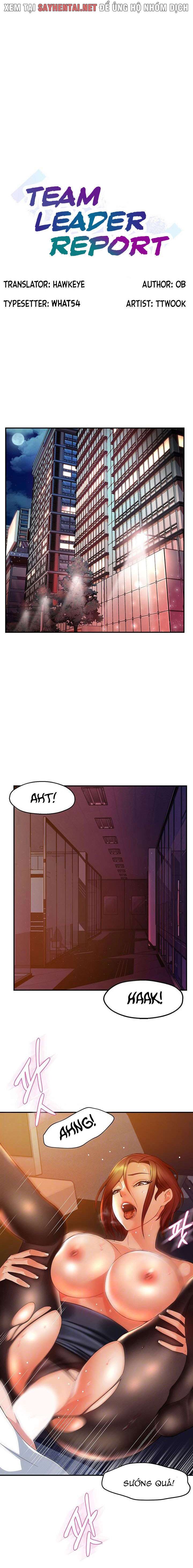 Thưa trưởng nhóm, báo cáo đây ! - Chapter 29 trang 2