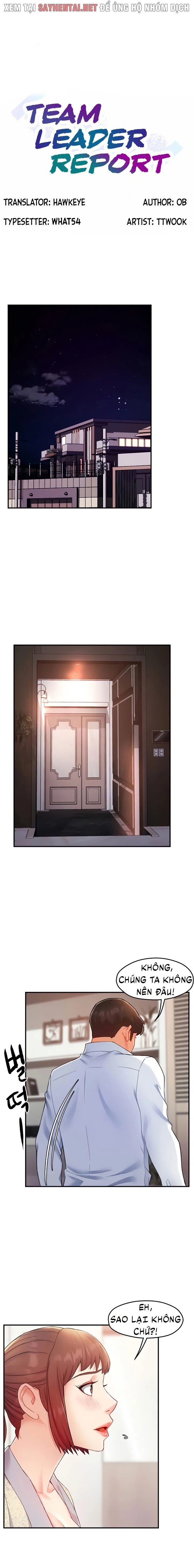 Thưa trưởng nhóm, báo cáo đây ! - Chapter 47 trang 2