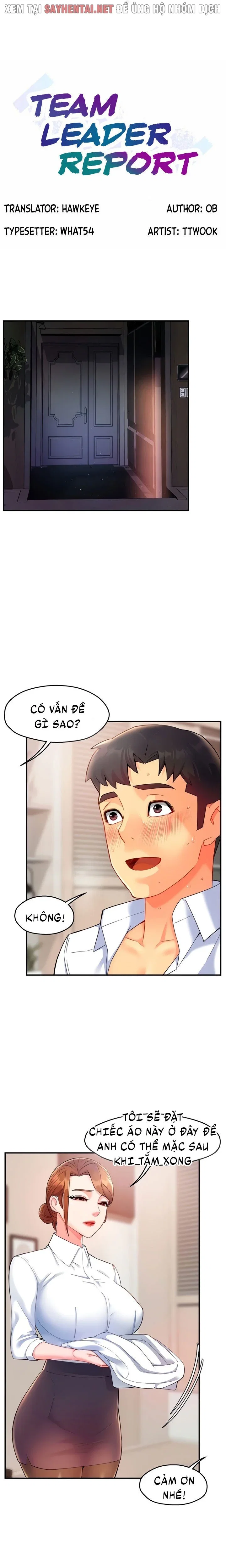 Thưa trưởng nhóm, báo cáo đây ! - Chapter 51 trang 2