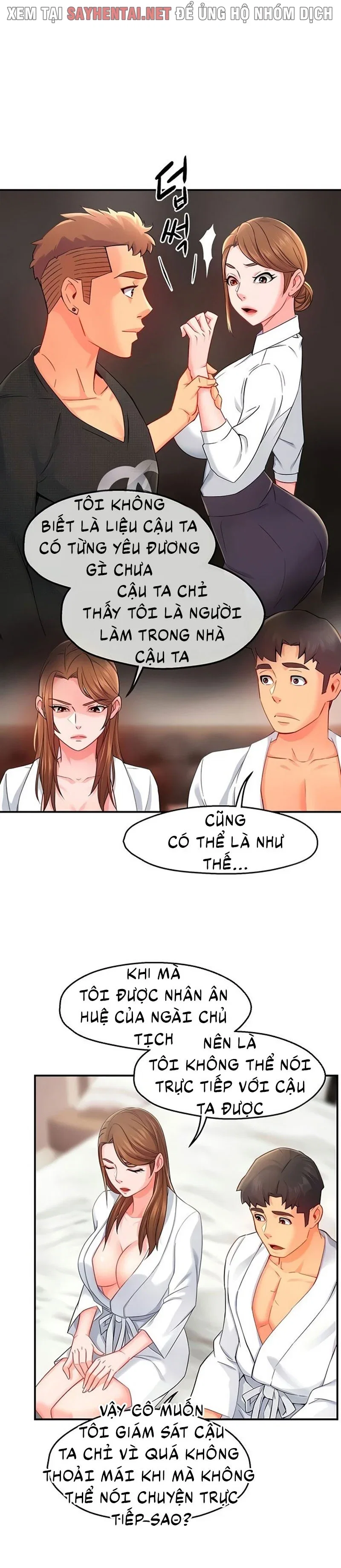 Thưa trưởng nhóm, báo cáo đây ! - Chapter 58 trang 4