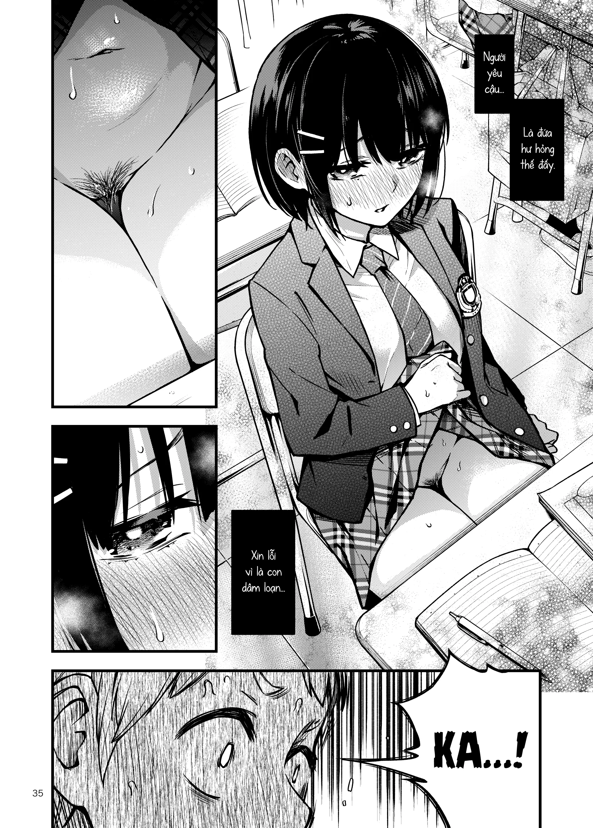 Shojo ga Doutei to no Hatsutaiken de Mezamechau Hanashi |  Cặp Đôi Trong Trắng Giờ Đã Được "Khai Sáng" Sau Khi Trao Nhau Lần Đầu #1 - Shojo ga Doutei to no Hatsutaiken de Mezamechau Hanashi |  Cặp Đôi Trong Trắng Giờ Đã Được "Khai Sáng" Sau Khi Trao Nhau Lần Đầu #1 trang 35