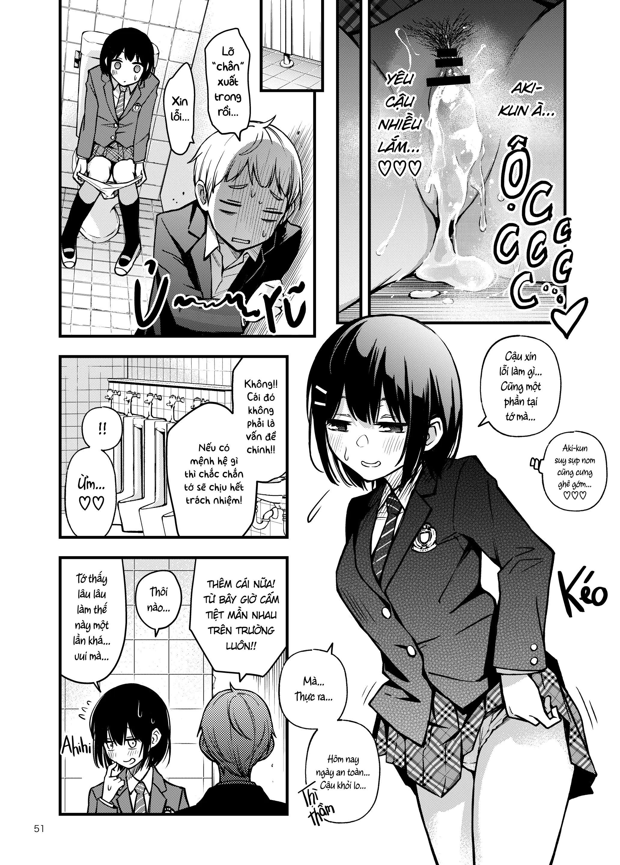 Shojo ga Doutei to no Hatsutaiken de Mezamechau Hanashi |  Cặp Đôi Trong Trắng Giờ Đã Được "Khai Sáng" Sau Khi Trao Nhau Lần Đầu #1 - Shojo ga Doutei to no Hatsutaiken de Mezamechau Hanashi |  Cặp Đôi Trong Trắng Giờ Đã Được "Khai Sáng" Sau Khi Trao Nhau Lần Đầu #1 trang 51