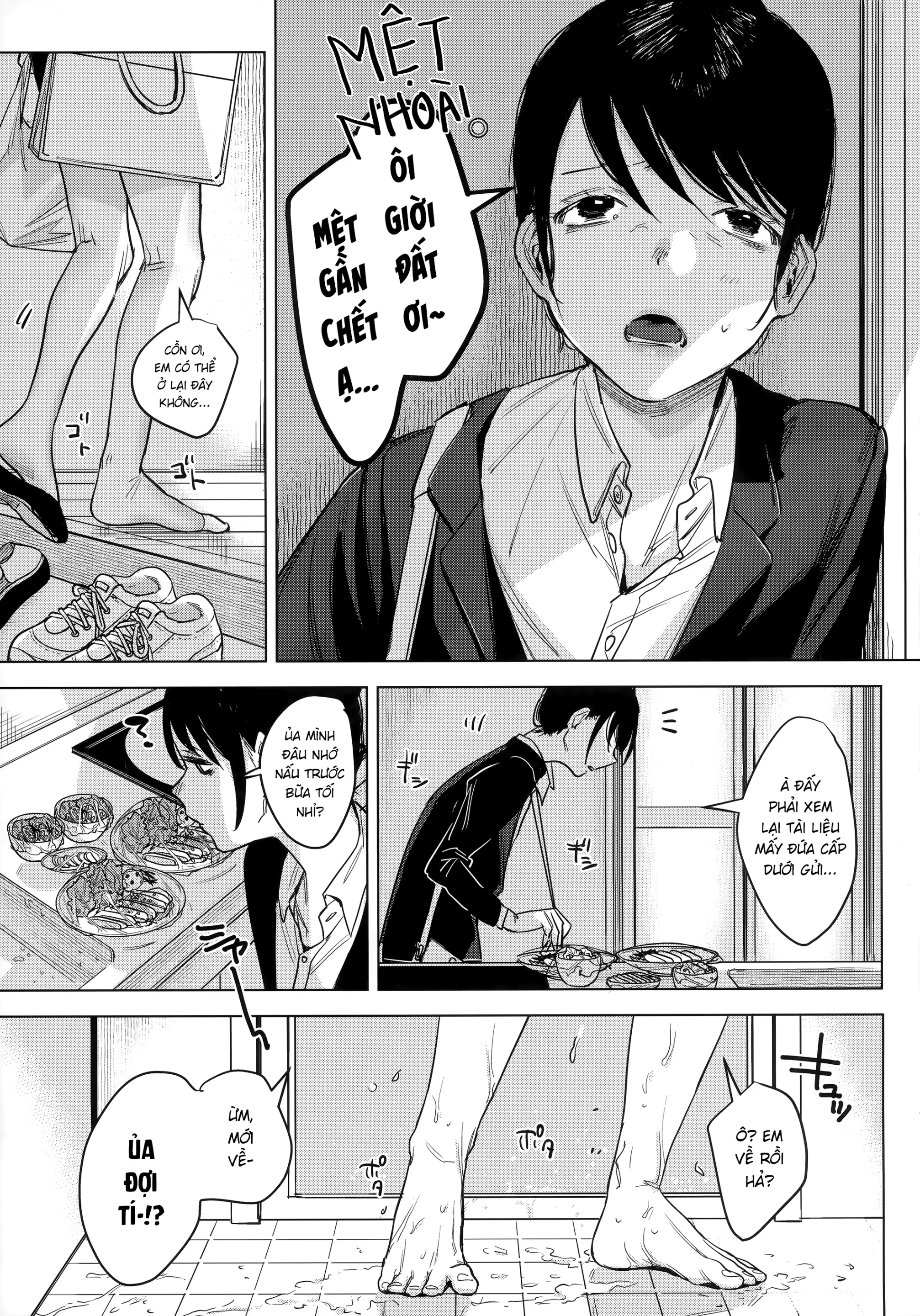 Shachiku no Watashi o Honrou Suru no wa Omae Ittai Dare nanda yo!? | Anh Là Thằng Nào Mà Dám Tà Lưa Với Cả Con Lươn Văn Phòng Như Tôi Hả!? [Tiếng Việt] [Najung Translation]] - Shachiku no Watashi o Honrou Suru no wa Omae Ittai Dare nanda yo!? | Anh Là Thằng Nào Mà Dám Tà Lưa Với Cả Con Lươn Văn Phòng Như Tôi Hả!? [Tiếng Việt] [Najung Translation]] trang 6