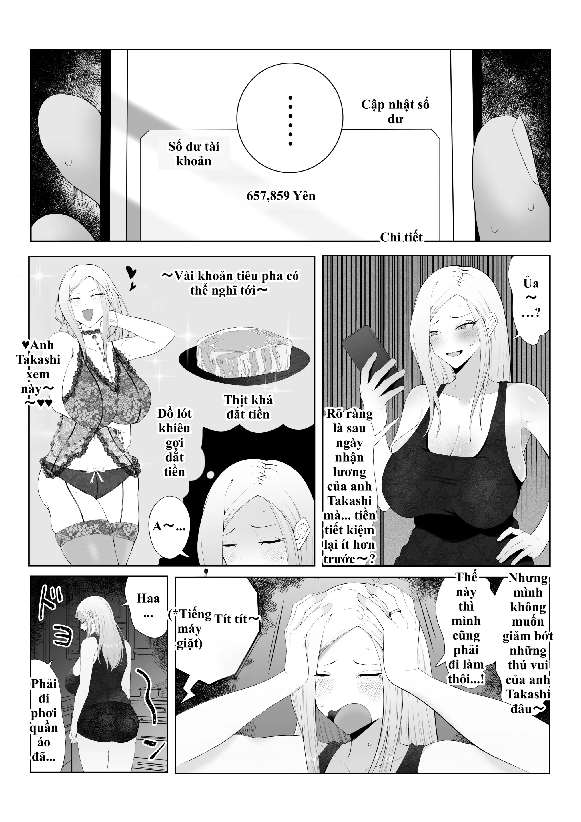 Danna Daisuki Nagachichi Hitozuma Gal ga Otonari-san no Seishori Pet ni Naru Made | Đi Làm Để Giúp Chồng, Nào Ngờ Trở Thành "Thú Cưng" Giải Quyết Sinh Lý - Danna Daisuki Nagachichi Hitozuma Gal ga Otonari-san no Seishori Pet ni Naru Made | Đi Làm Để Giúp Chồng, Nào Ngờ Trở Thành "Thú Cưng" Giải Quyết Sinh Lý trang 4