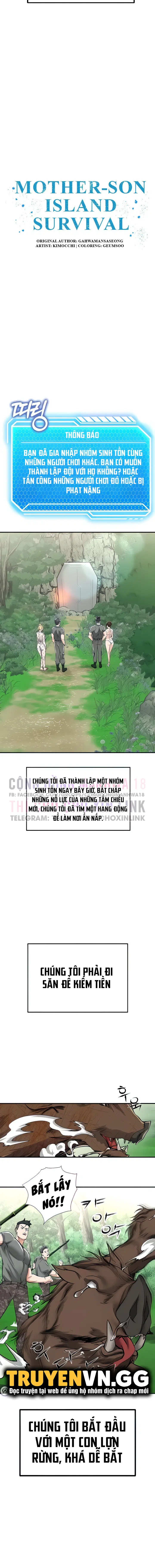 Sinh Tồn Trên Đảo Hoang Cùng Mẹ Yêu - Chapter 3 trang 6