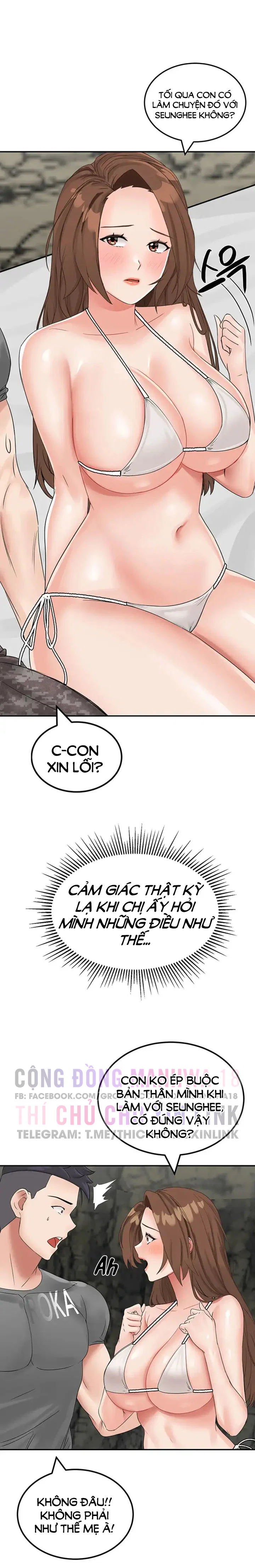 Sinh Tồn Trên Đảo Hoang Cùng Mẹ Yêu - Chapter 10 trang 37