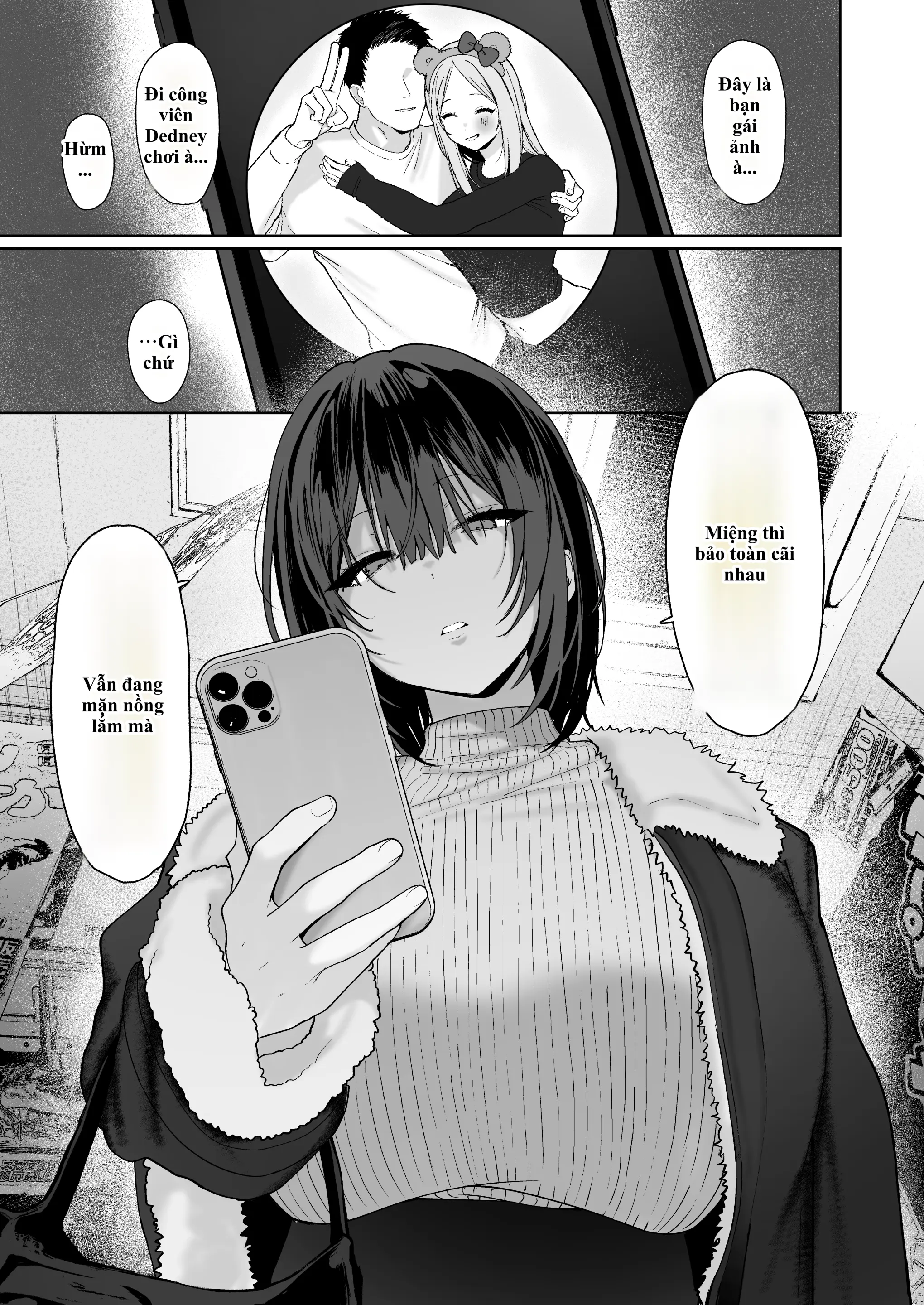 "Kareshi no Mawari ni Ite Hoshikunai Onna" to Mechakucha Uwaki SEX suru Hanashi | Cắm sừng người yêu để chịch tung nóc với nhỏ "trà xanh" cực múp! - "Kareshi no Mawari ni Ite Hoshikunai Onna" to Mechakucha Uwaki SEX suru Hanashi | Cắm sừng người yêu để chịch tung nóc với nhỏ "trà xanh" cực múp! trang 38