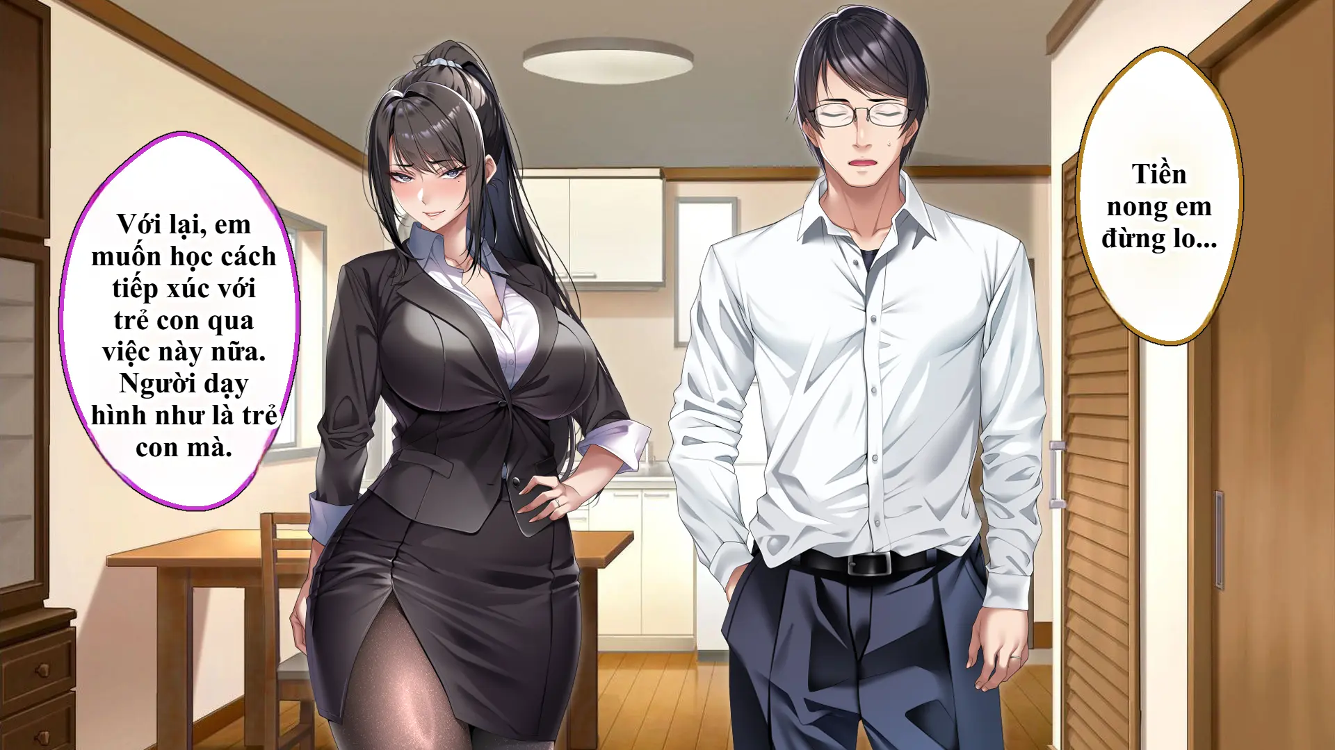 Cool na Hitozuma Katei Kyoushi o Netotte Haramaseta Hanashi | Sự sa ngã của cô giáo nghiêm khắc trước con cặc bự của bố học trò. - Cool na Hitozuma Katei Kyoushi o Netotte Haramaseta Hanashi | Sự sa ngã của cô giáo nghiêm khắc trước con cặc bự của bố học trò. trang 15