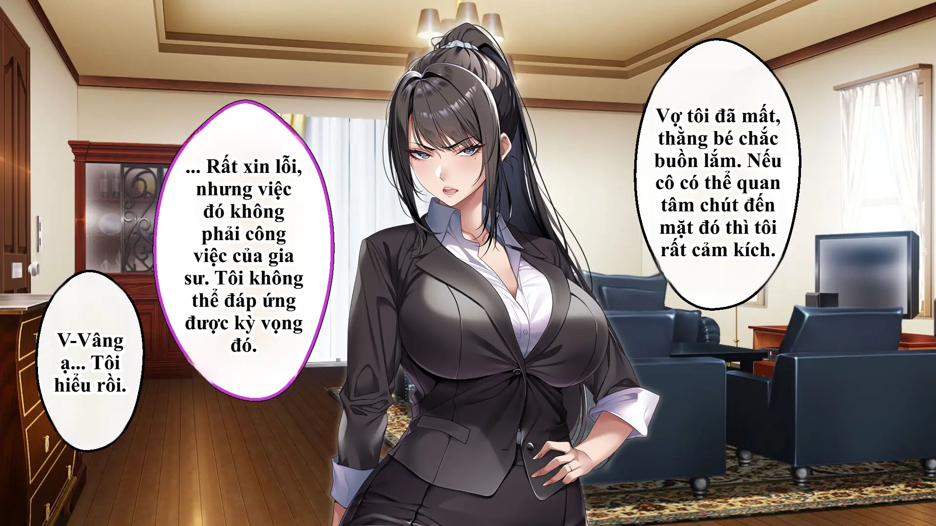 Cool na Hitozuma Katei Kyoushi o Netotte Haramaseta Hanashi | Sự sa ngã của cô giáo nghiêm khắc trước con cặc bự của bố học trò. - Cool na Hitozuma Katei Kyoushi o Netotte Haramaseta Hanashi | Sự sa ngã của cô giáo nghiêm khắc trước con cặc bự của bố học trò. trang 30