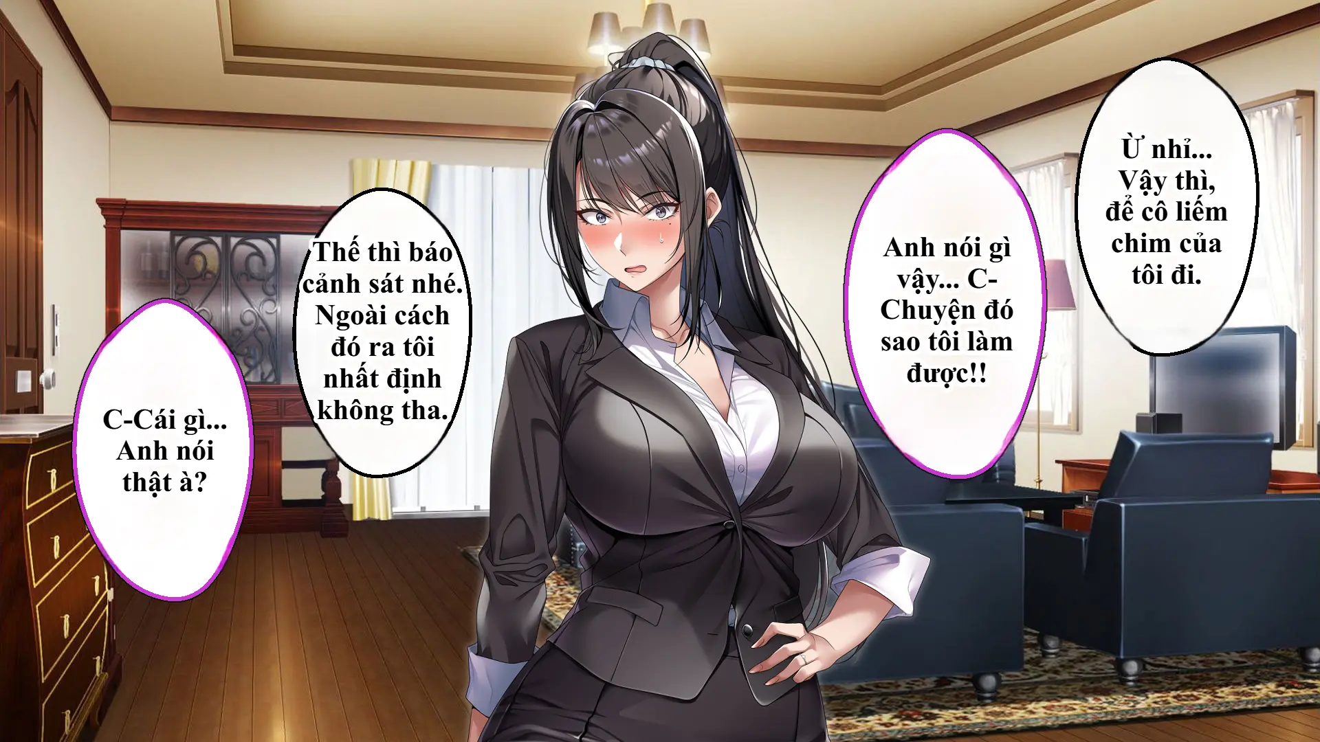 Cool na Hitozuma Katei Kyoushi o Netotte Haramaseta Hanashi | Sự sa ngã của cô giáo nghiêm khắc trước con cặc bự của bố học trò. - Cool na Hitozuma Katei Kyoushi o Netotte Haramaseta Hanashi | Sự sa ngã của cô giáo nghiêm khắc trước con cặc bự của bố học trò. trang 69