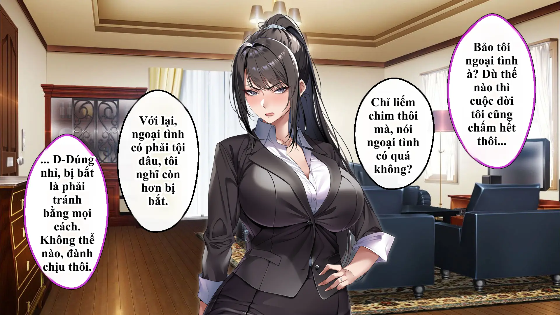 Cool na Hitozuma Katei Kyoushi o Netotte Haramaseta Hanashi | Sự sa ngã của cô giáo nghiêm khắc trước con cặc bự của bố học trò. - Cool na Hitozuma Katei Kyoushi o Netotte Haramaseta Hanashi | Sự sa ngã của cô giáo nghiêm khắc trước con cặc bự của bố học trò. trang 71