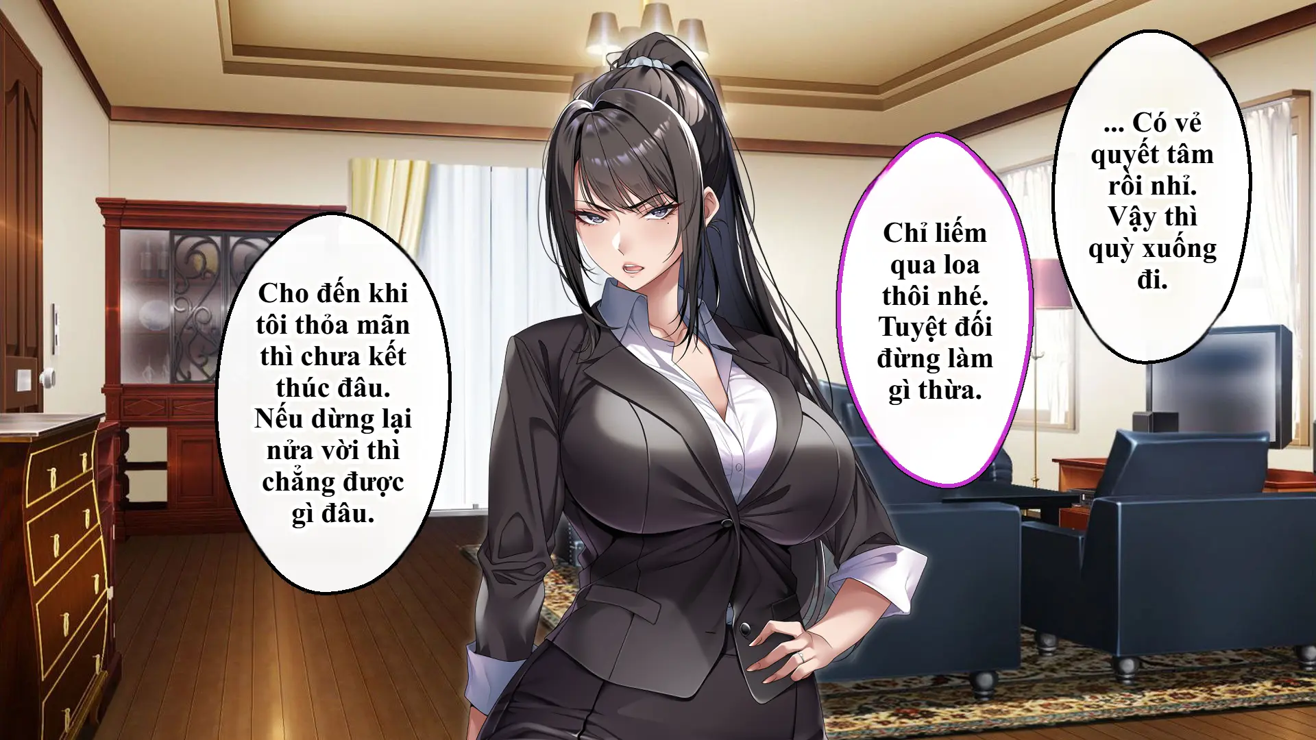 Cool na Hitozuma Katei Kyoushi o Netotte Haramaseta Hanashi | Sự sa ngã của cô giáo nghiêm khắc trước con cặc bự của bố học trò. - Cool na Hitozuma Katei Kyoushi o Netotte Haramaseta Hanashi | Sự sa ngã của cô giáo nghiêm khắc trước con cặc bự của bố học trò. trang 73