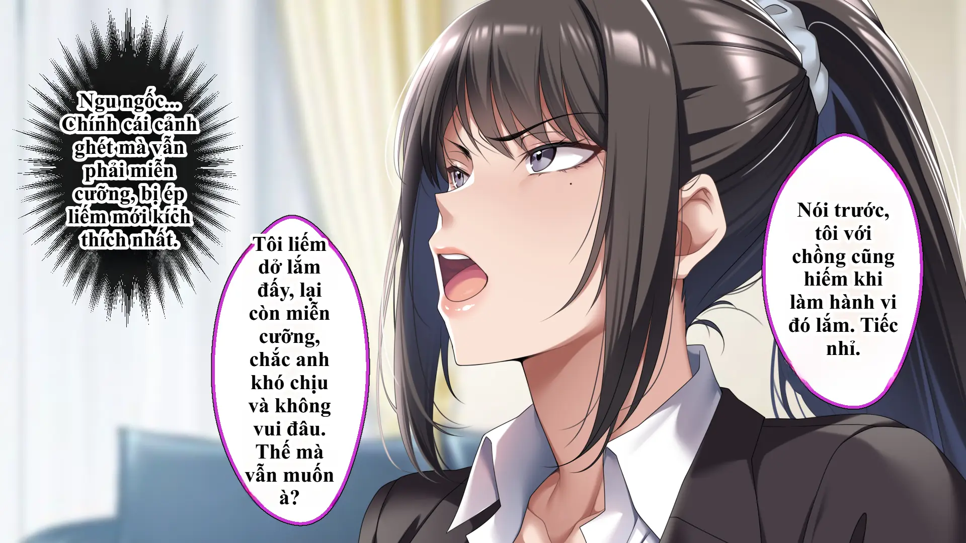 Cool na Hitozuma Katei Kyoushi o Netotte Haramaseta Hanashi | Sự sa ngã của cô giáo nghiêm khắc trước con cặc bự của bố học trò. - Cool na Hitozuma Katei Kyoushi o Netotte Haramaseta Hanashi | Sự sa ngã của cô giáo nghiêm khắc trước con cặc bự của bố học trò. trang 77