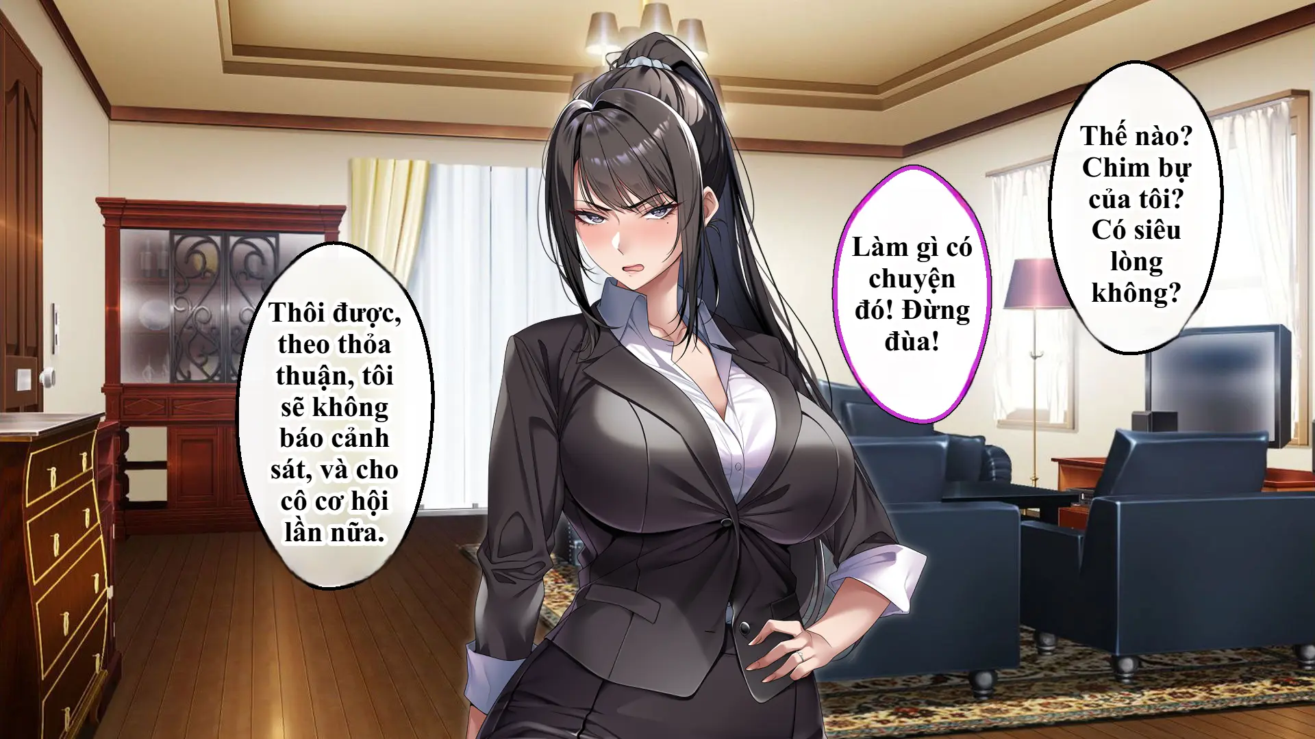 Cool na Hitozuma Katei Kyoushi o Netotte Haramaseta Hanashi | Sự sa ngã của cô giáo nghiêm khắc trước con cặc bự của bố học trò. - Cool na Hitozuma Katei Kyoushi o Netotte Haramaseta Hanashi | Sự sa ngã của cô giáo nghiêm khắc trước con cặc bự của bố học trò. trang 102