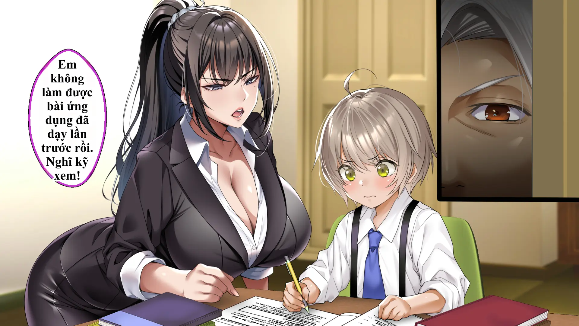 Cool na Hitozuma Katei Kyoushi o Netotte Haramaseta Hanashi | Sự sa ngã của cô giáo nghiêm khắc trước con cặc bự của bố học trò. - Cool na Hitozuma Katei Kyoushi o Netotte Haramaseta Hanashi | Sự sa ngã của cô giáo nghiêm khắc trước con cặc bự của bố học trò. trang 121