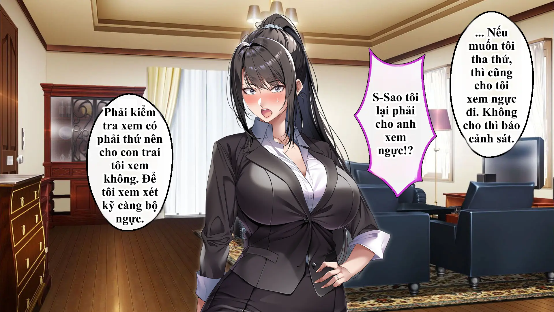 Cool na Hitozuma Katei Kyoushi o Netotte Haramaseta Hanashi | Sự sa ngã của cô giáo nghiêm khắc trước con cặc bự của bố học trò. - Cool na Hitozuma Katei Kyoushi o Netotte Haramaseta Hanashi | Sự sa ngã của cô giáo nghiêm khắc trước con cặc bự của bố học trò. trang 137