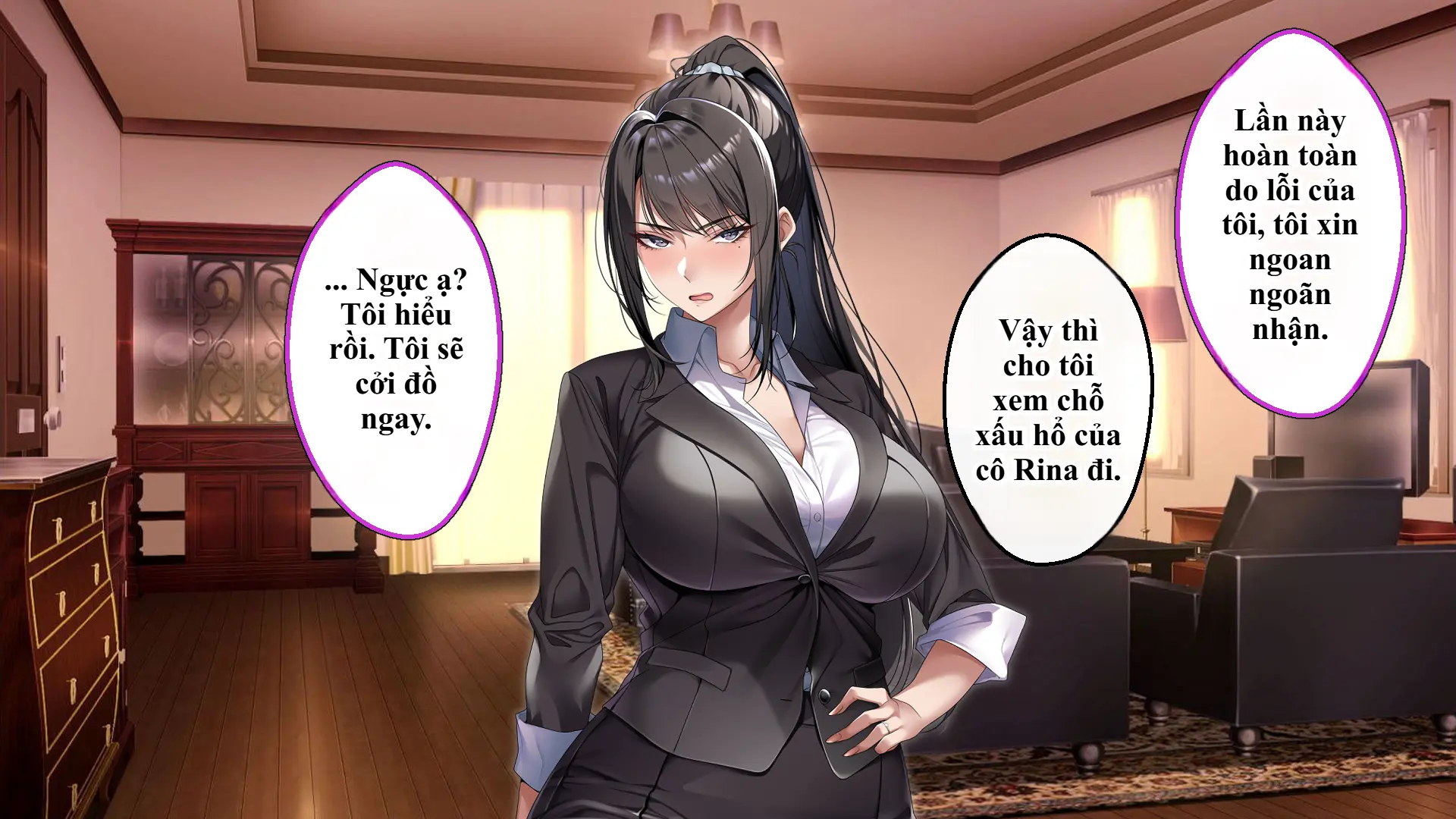 Cool na Hitozuma Katei Kyoushi o Netotte Haramaseta Hanashi | Sự sa ngã của cô giáo nghiêm khắc trước con cặc bự của bố học trò. - Cool na Hitozuma Katei Kyoushi o Netotte Haramaseta Hanashi | Sự sa ngã của cô giáo nghiêm khắc trước con cặc bự của bố học trò. trang 213