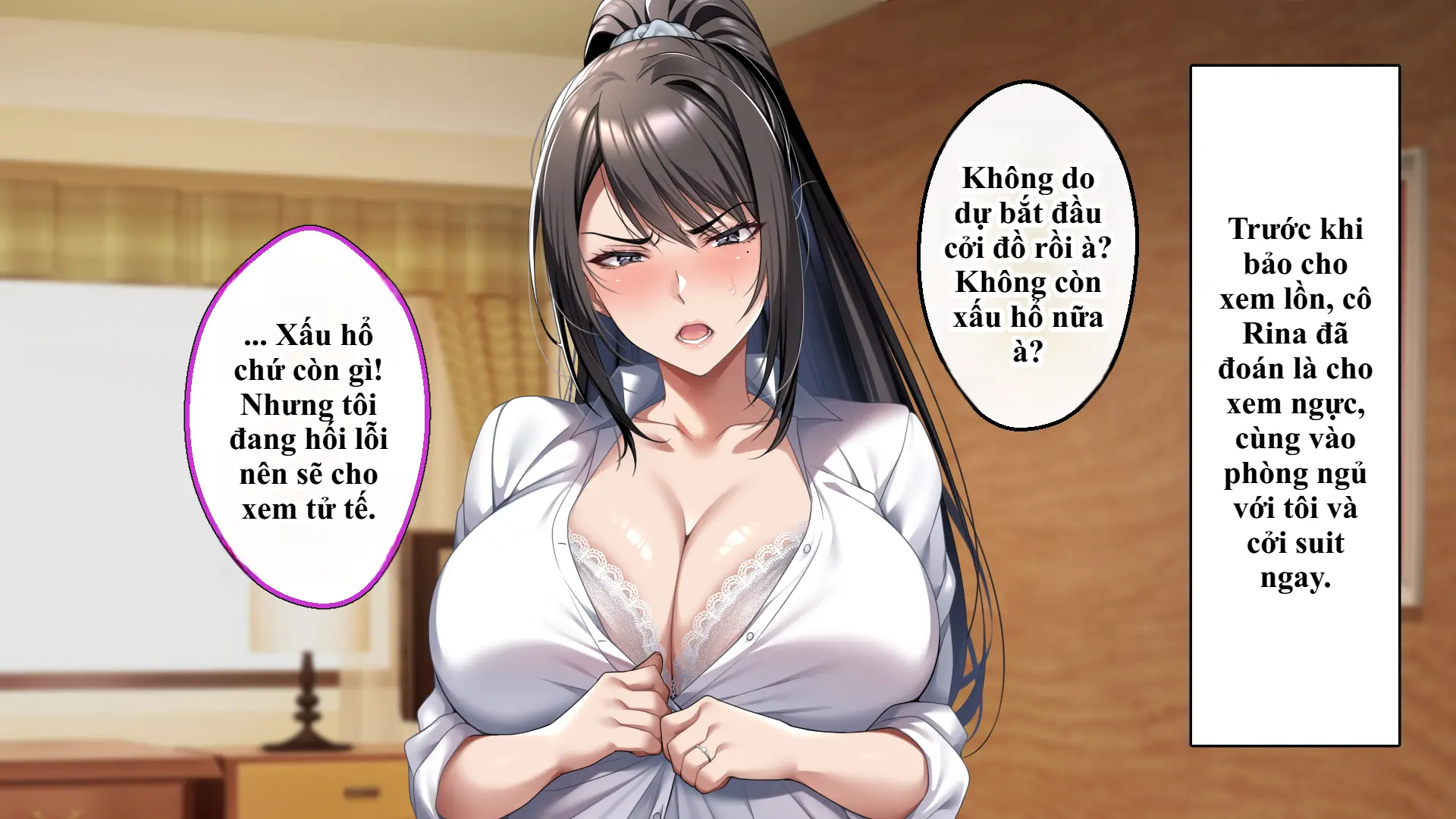 Cool na Hitozuma Katei Kyoushi o Netotte Haramaseta Hanashi | Sự sa ngã của cô giáo nghiêm khắc trước con cặc bự của bố học trò. - Cool na Hitozuma Katei Kyoushi o Netotte Haramaseta Hanashi | Sự sa ngã của cô giáo nghiêm khắc trước con cặc bự của bố học trò. trang 214