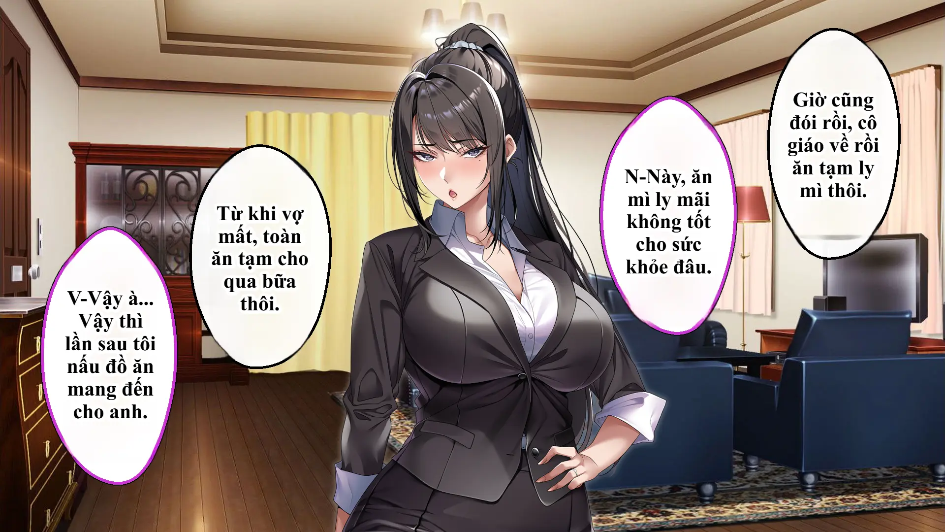 Cool na Hitozuma Katei Kyoushi o Netotte Haramaseta Hanashi | Sự sa ngã của cô giáo nghiêm khắc trước con cặc bự của bố học trò. - Cool na Hitozuma Katei Kyoushi o Netotte Haramaseta Hanashi | Sự sa ngã của cô giáo nghiêm khắc trước con cặc bự của bố học trò. trang 294