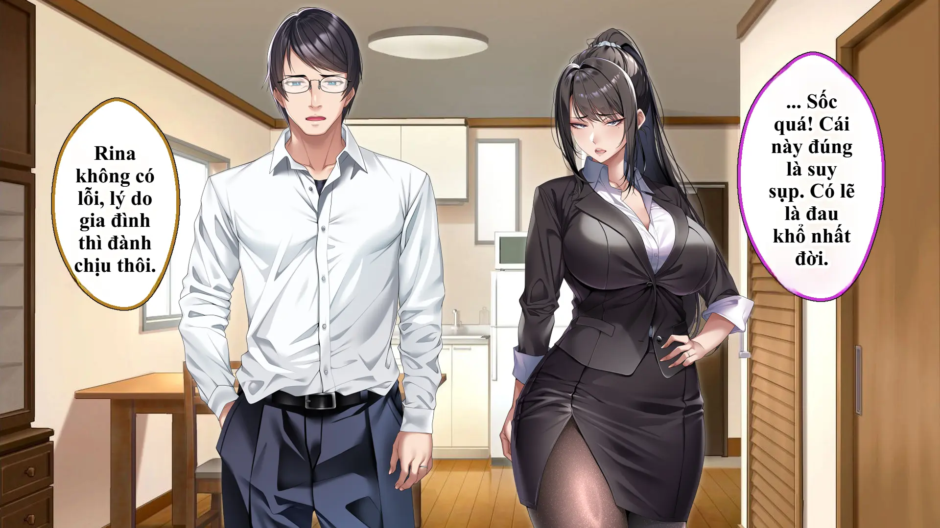 Cool na Hitozuma Katei Kyoushi o Netotte Haramaseta Hanashi | Sự sa ngã của cô giáo nghiêm khắc trước con cặc bự của bố học trò. - Cool na Hitozuma Katei Kyoushi o Netotte Haramaseta Hanashi | Sự sa ngã của cô giáo nghiêm khắc trước con cặc bự của bố học trò. trang 310