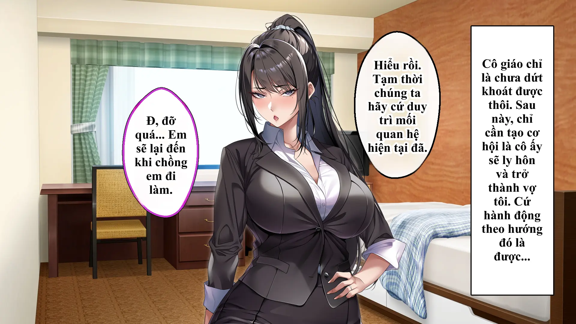 Cool na Hitozuma Katei Kyoushi o Netotte Haramaseta Hanashi | Sự sa ngã của cô giáo nghiêm khắc trước con cặc bự của bố học trò. - Cool na Hitozuma Katei Kyoushi o Netotte Haramaseta Hanashi | Sự sa ngã của cô giáo nghiêm khắc trước con cặc bự của bố học trò. trang 364