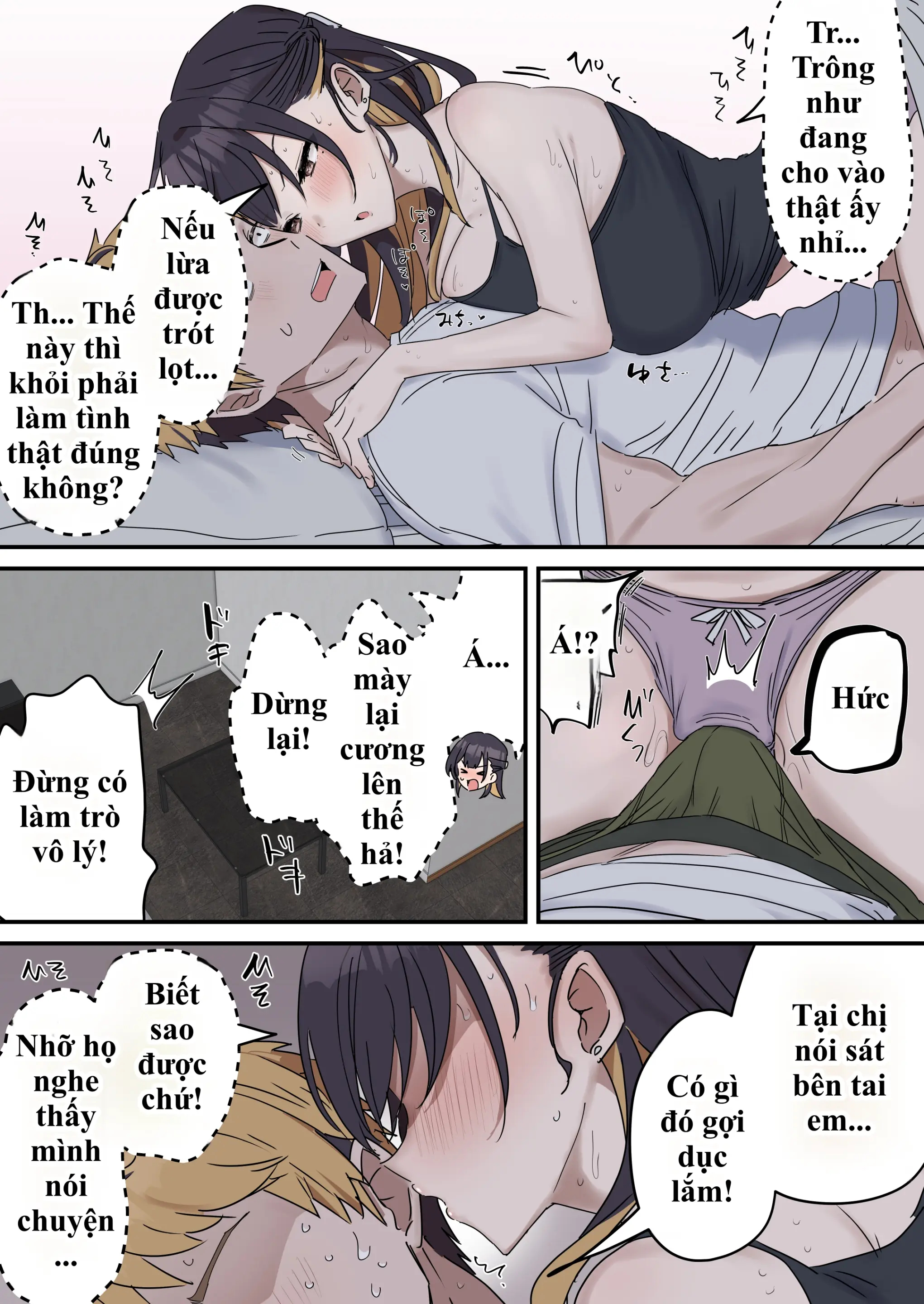 Giji Sekkusu Kyouei | Bị lừa vào phòng "Không chịch không được ra", chị gái từ "diễn sâu" thành nghiện luôn hàng của em trai! - Giji Sekkusu Kyouei | Bị lừa vào phòng "Không chịch không được ra", chị gái từ "diễn sâu" thành nghiện luôn hàng của em trai! trang 11