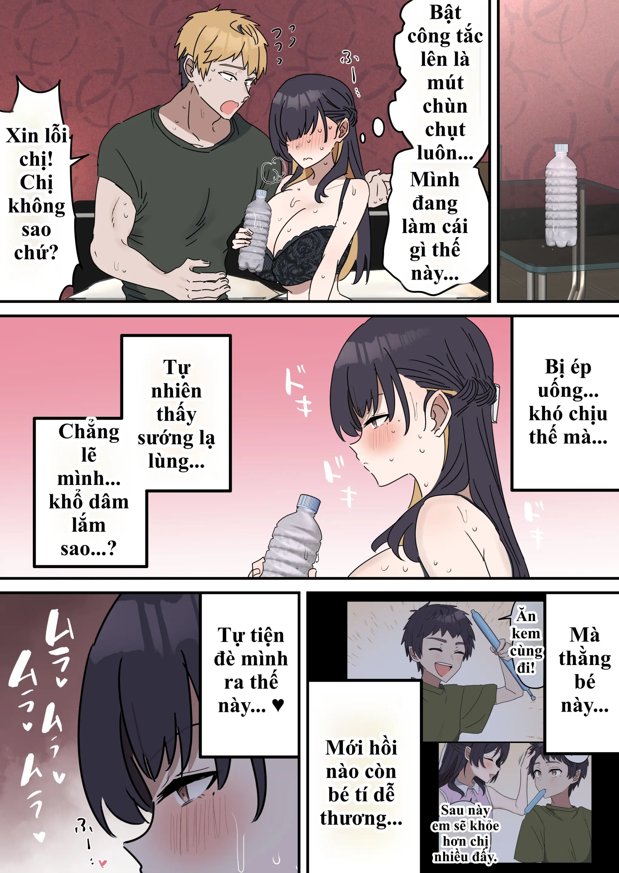 Giji Sekkusu Kyouei | Bị lừa vào phòng "Không chịch không được ra", chị gái từ "diễn sâu" thành nghiện luôn hàng của em trai! - Giji Sekkusu Kyouei | Bị lừa vào phòng "Không chịch không được ra", chị gái từ "diễn sâu" thành nghiện luôn hàng của em trai! trang 82