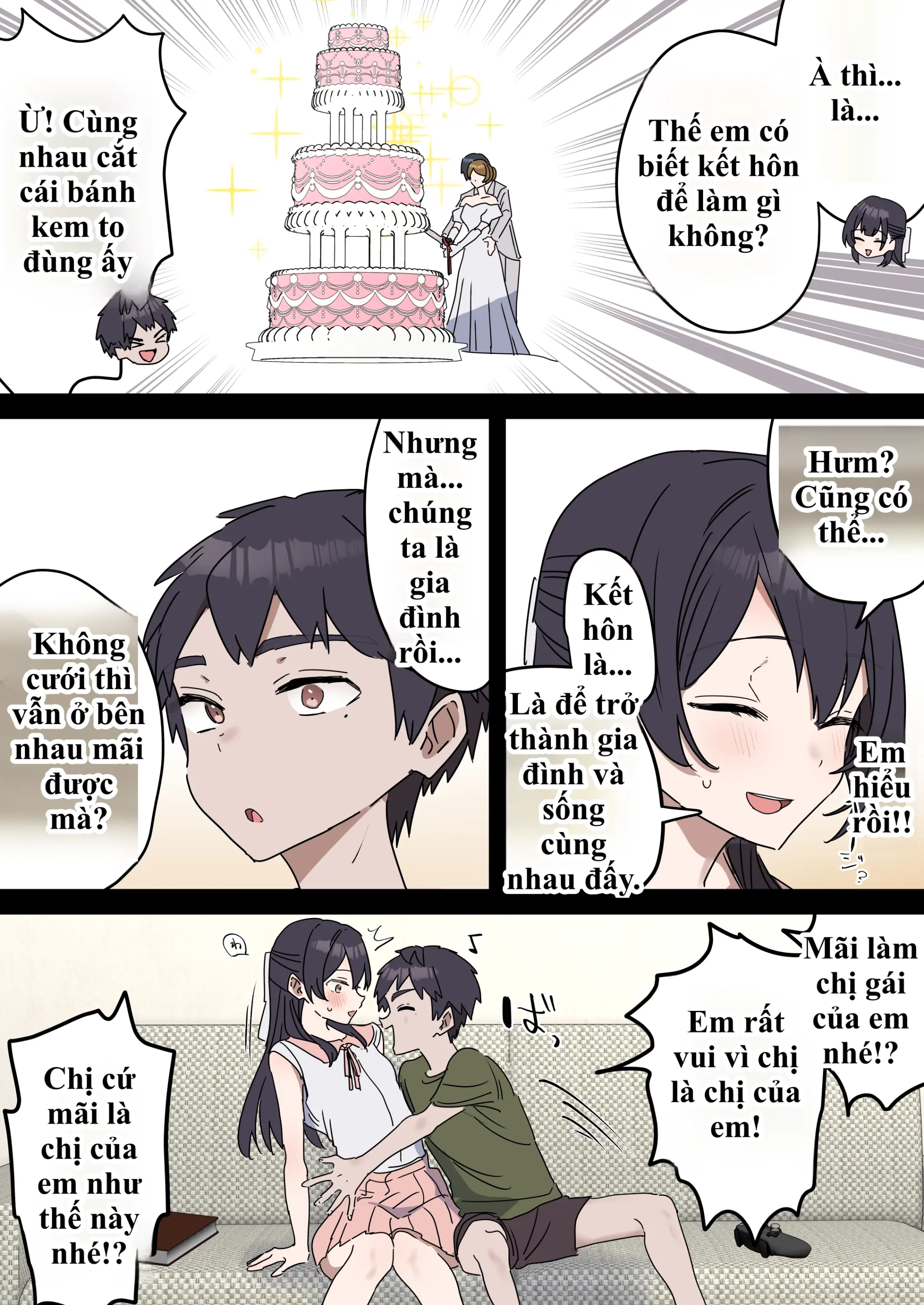 Giji Sekkusu Kyouei | Bị lừa vào phòng "Không chịch không được ra", chị gái từ "diễn sâu" thành nghiện luôn hàng của em trai! - Giji Sekkusu Kyouei | Bị lừa vào phòng "Không chịch không được ra", chị gái từ "diễn sâu" thành nghiện luôn hàng của em trai! trang 162