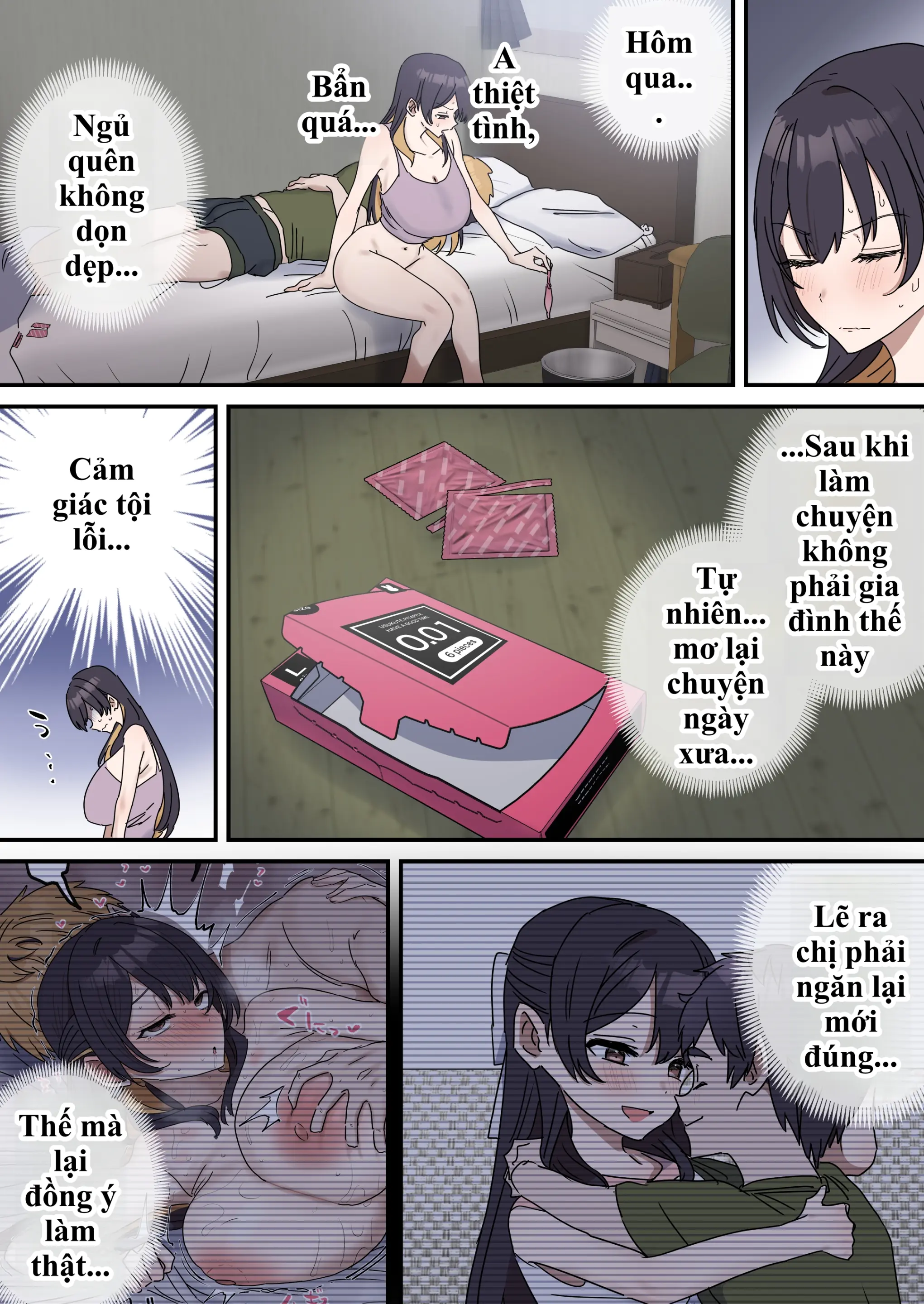 Giji Sekkusu Kyouei | Bị lừa vào phòng "Không chịch không được ra", chị gái từ "diễn sâu" thành nghiện luôn hàng của em trai! - Giji Sekkusu Kyouei | Bị lừa vào phòng "Không chịch không được ra", chị gái từ "diễn sâu" thành nghiện luôn hàng của em trai! trang 164