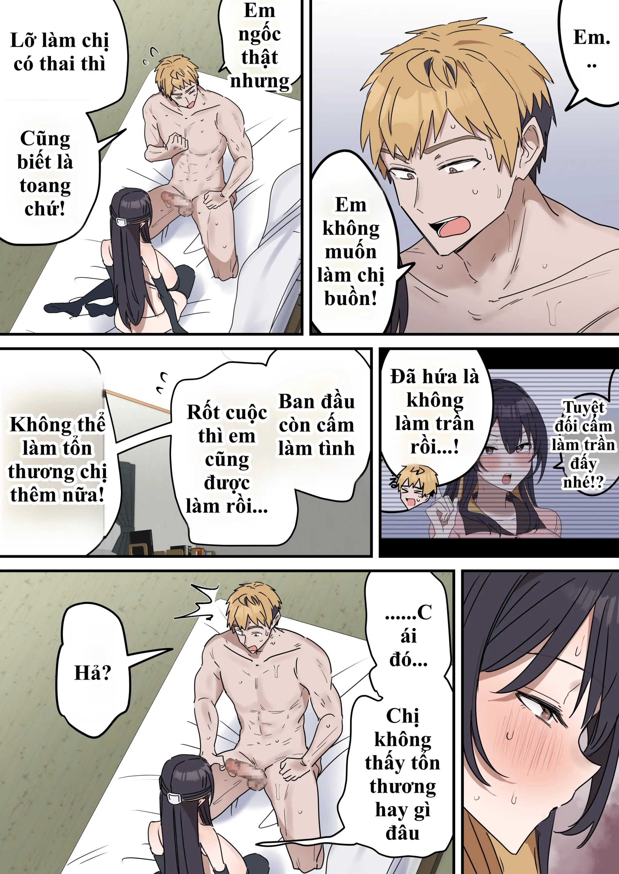 Giji Sekkusu Kyouei | Bị lừa vào phòng "Không chịch không được ra", chị gái từ "diễn sâu" thành nghiện luôn hàng của em trai! - Giji Sekkusu Kyouei | Bị lừa vào phòng "Không chịch không được ra", chị gái từ "diễn sâu" thành nghiện luôn hàng của em trai! trang 185