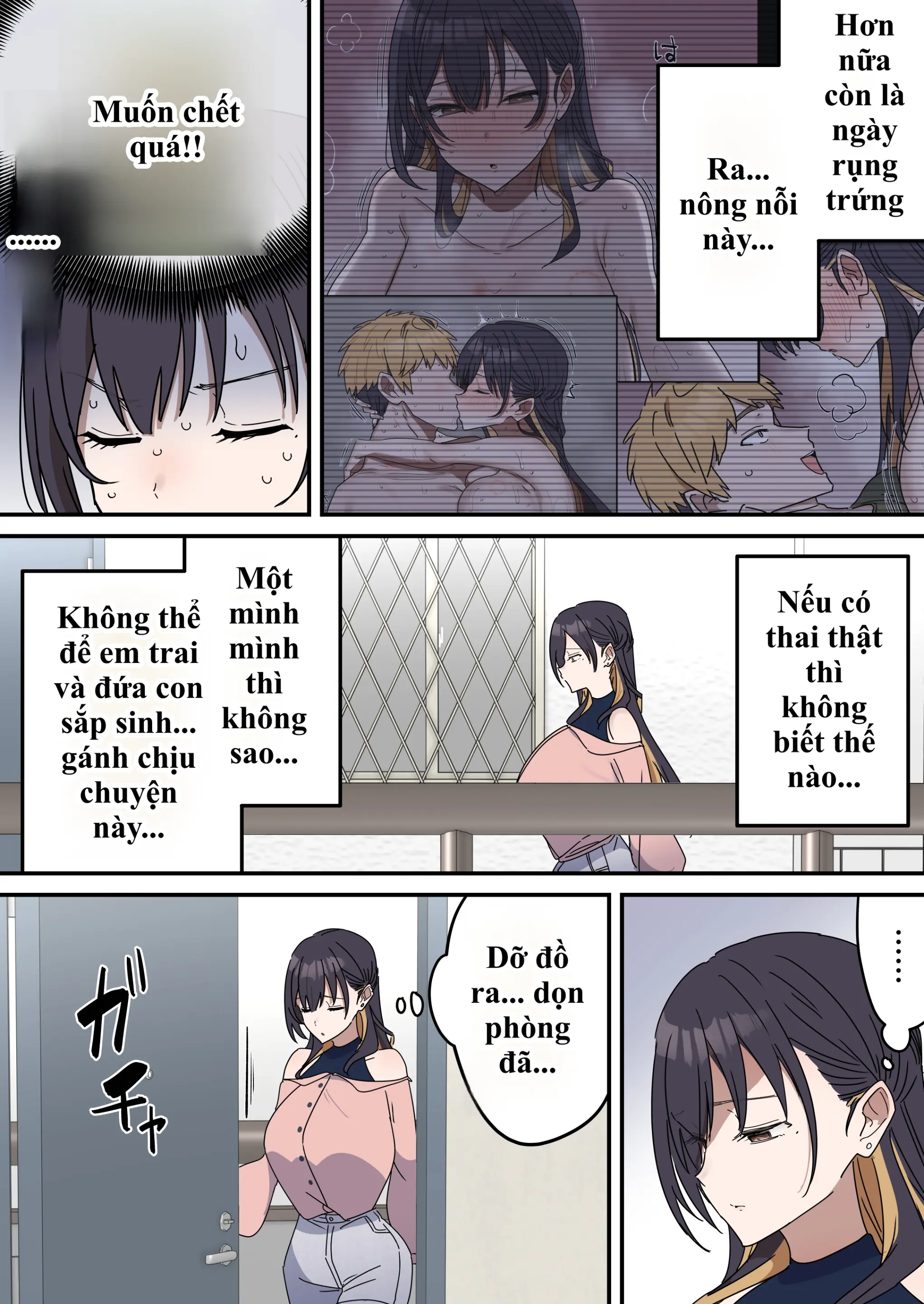 Giji Sekkusu Kyouei | Bị lừa vào phòng "Không chịch không được ra", chị gái từ "diễn sâu" thành nghiện luôn hàng của em trai! - Giji Sekkusu Kyouei | Bị lừa vào phòng "Không chịch không được ra", chị gái từ "diễn sâu" thành nghiện luôn hàng của em trai! trang 216