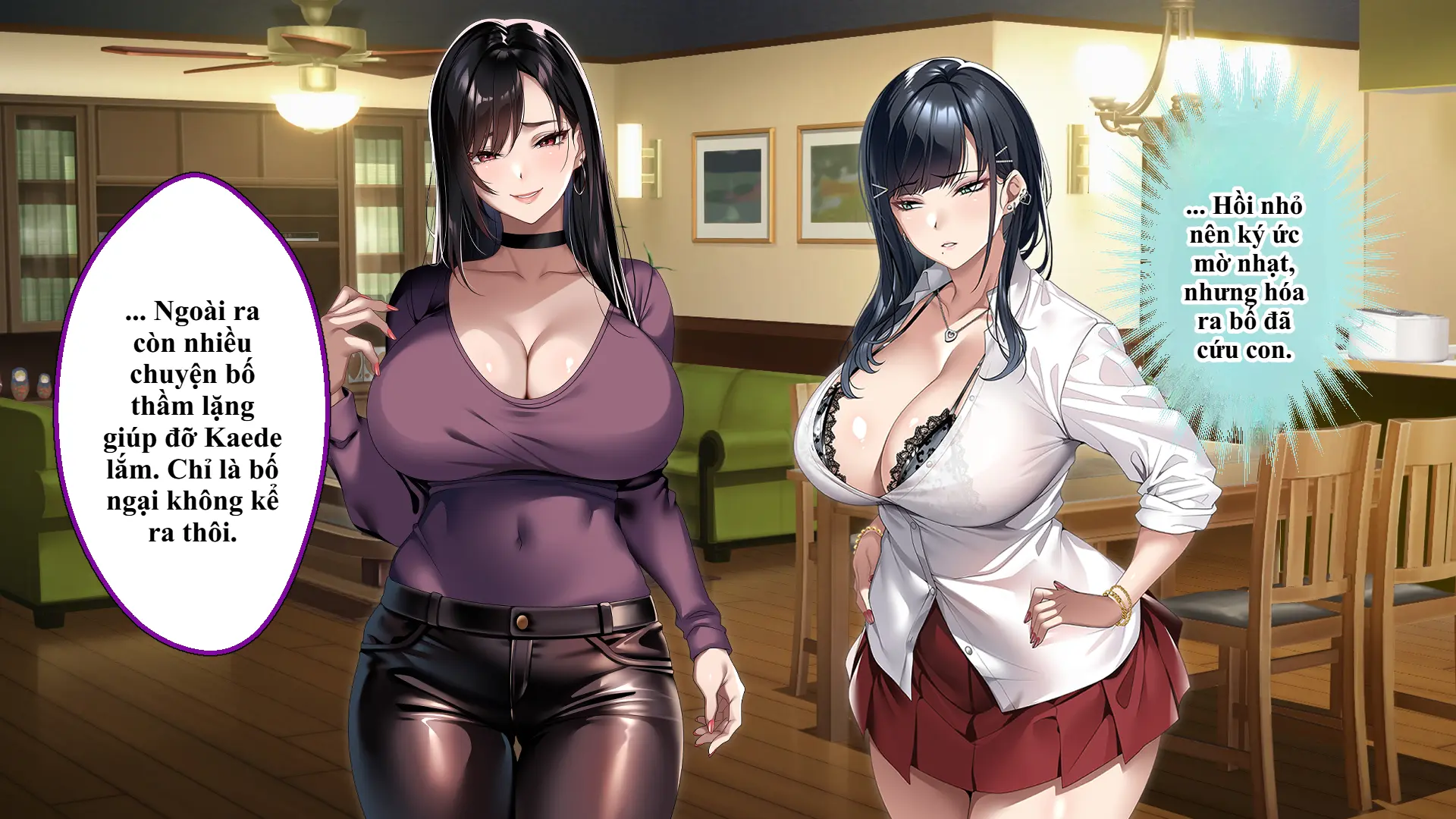 Tsurego no Kurokami Gal o Otou-san ga Haramaseta Hanashi | Câu chuyện bố dượng làm cô con riêng tóc đen gyaru dính bầu. - Tsurego no Kurokami Gal o Otou-san ga Haramaseta Hanashi | Câu chuyện bố dượng làm cô con riêng tóc đen gyaru dính bầu. trang 53