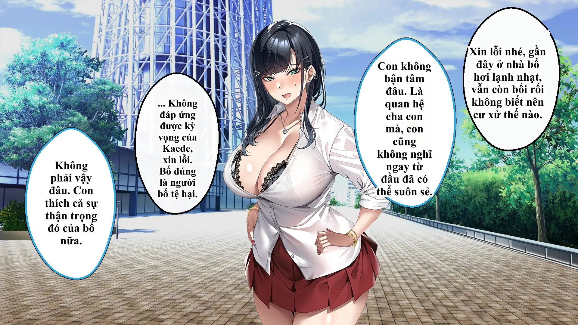 Tsurego no Kurokami Gal o Otou-san ga Haramaseta Hanashi | Câu chuyện bố dượng làm cô con riêng tóc đen gyaru dính bầu. - Tsurego no Kurokami Gal o Otou-san ga Haramaseta Hanashi | Câu chuyện bố dượng làm cô con riêng tóc đen gyaru dính bầu. trang 302