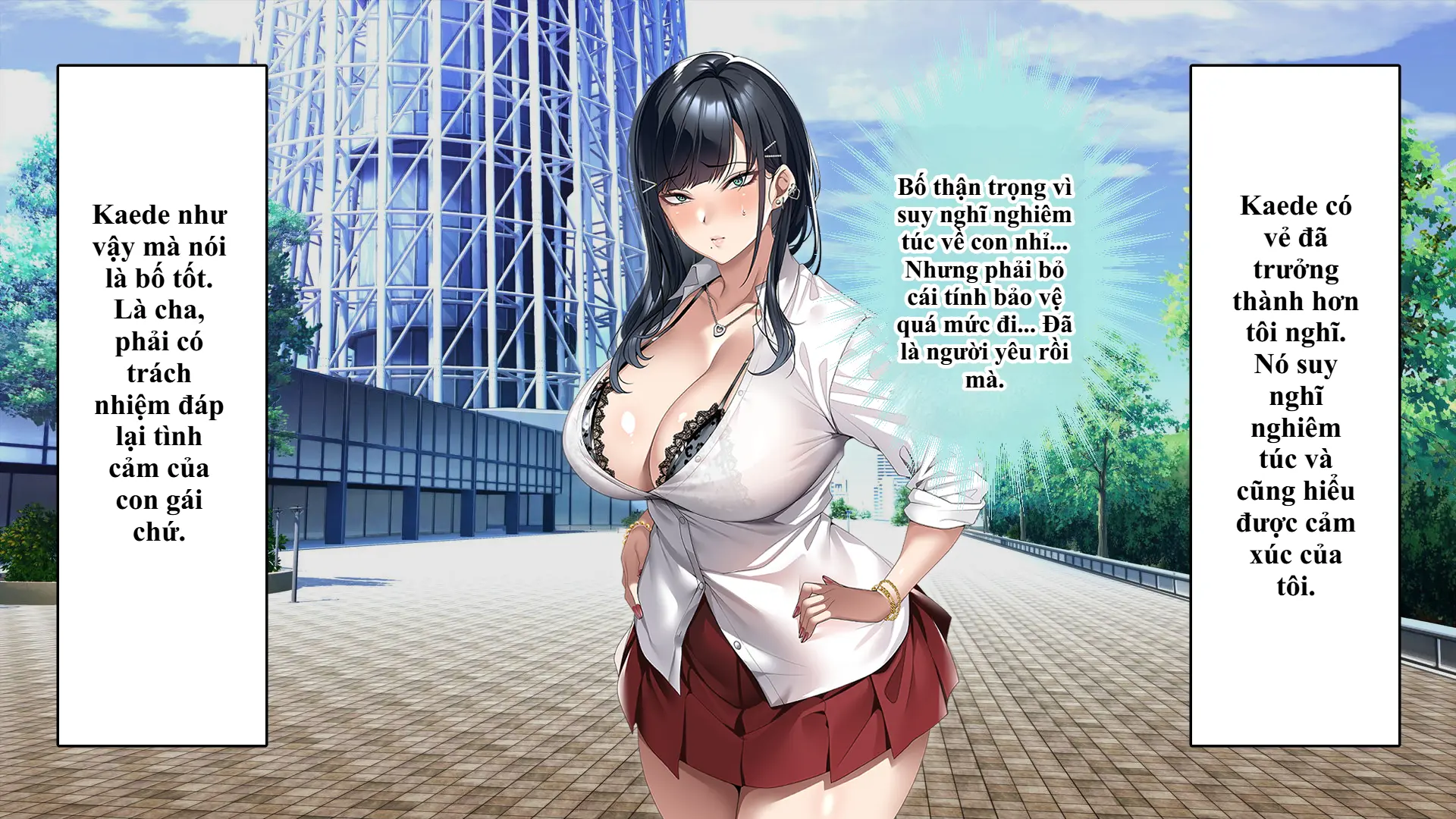 Tsurego no Kurokami Gal o Otou-san ga Haramaseta Hanashi | Câu chuyện bố dượng làm cô con riêng tóc đen gyaru dính bầu. - Tsurego no Kurokami Gal o Otou-san ga Haramaseta Hanashi | Câu chuyện bố dượng làm cô con riêng tóc đen gyaru dính bầu. trang 303
