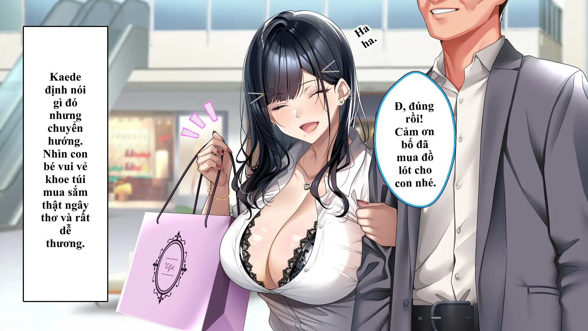 Tsurego no Kurokami Gal o Otou-san ga Haramaseta Hanashi | Câu chuyện bố dượng làm cô con riêng tóc đen gyaru dính bầu. - Tsurego no Kurokami Gal o Otou-san ga Haramaseta Hanashi | Câu chuyện bố dượng làm cô con riêng tóc đen gyaru dính bầu. trang 403