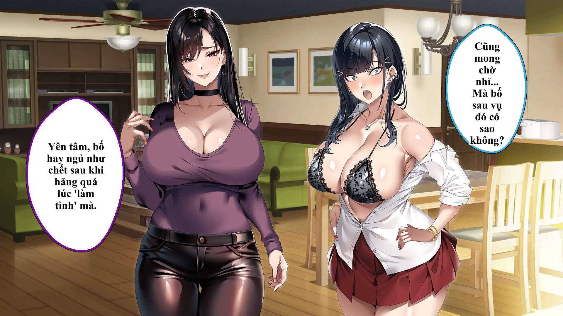 Tsurego no Kurokami Gal o Otou-san ga Haramaseta Hanashi | Câu chuyện bố dượng làm cô con riêng tóc đen gyaru dính bầu. - Tsurego no Kurokami Gal o Otou-san ga Haramaseta Hanashi | Câu chuyện bố dượng làm cô con riêng tóc đen gyaru dính bầu. trang 580